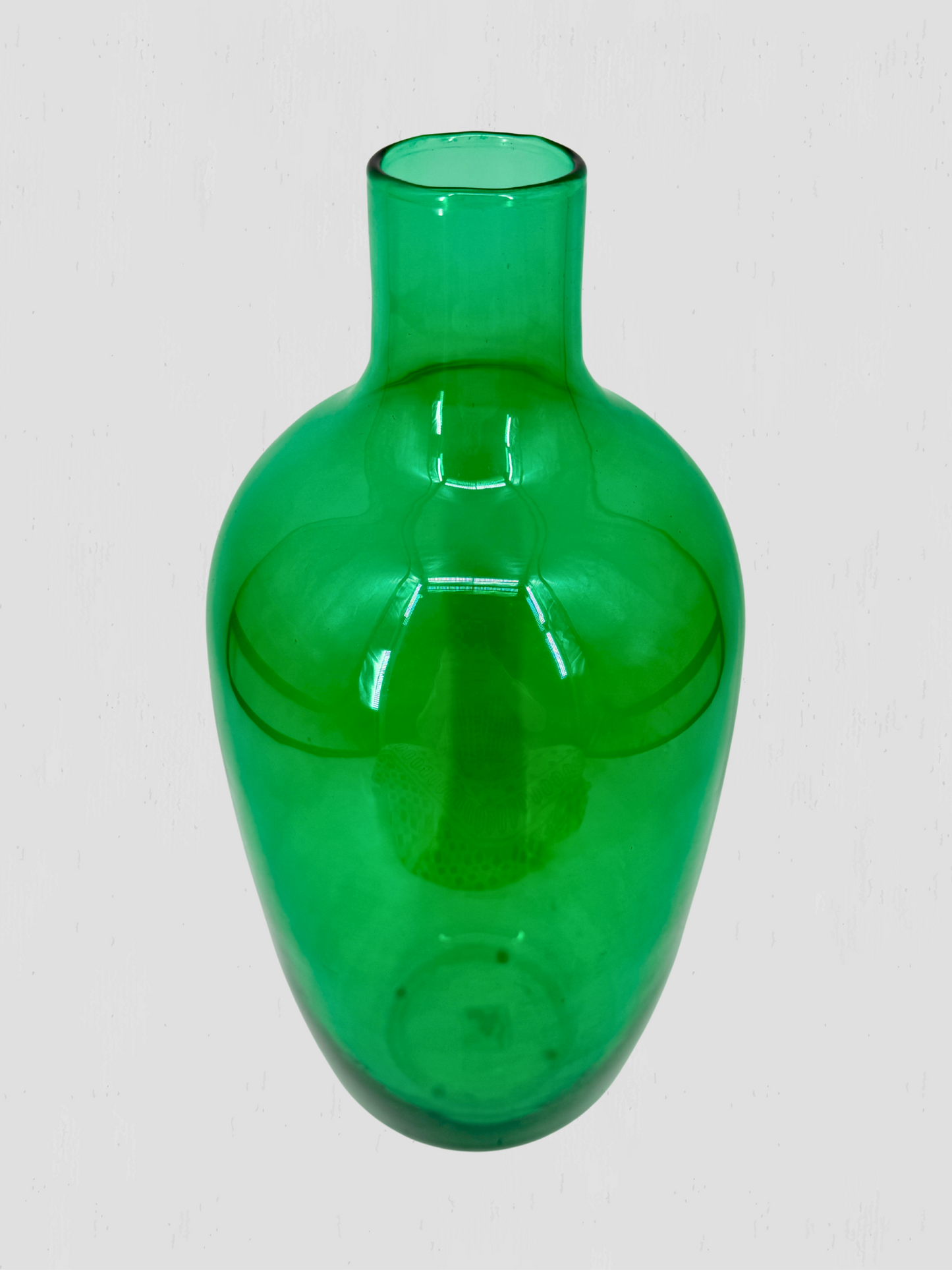 Bryson Green Glass Vase