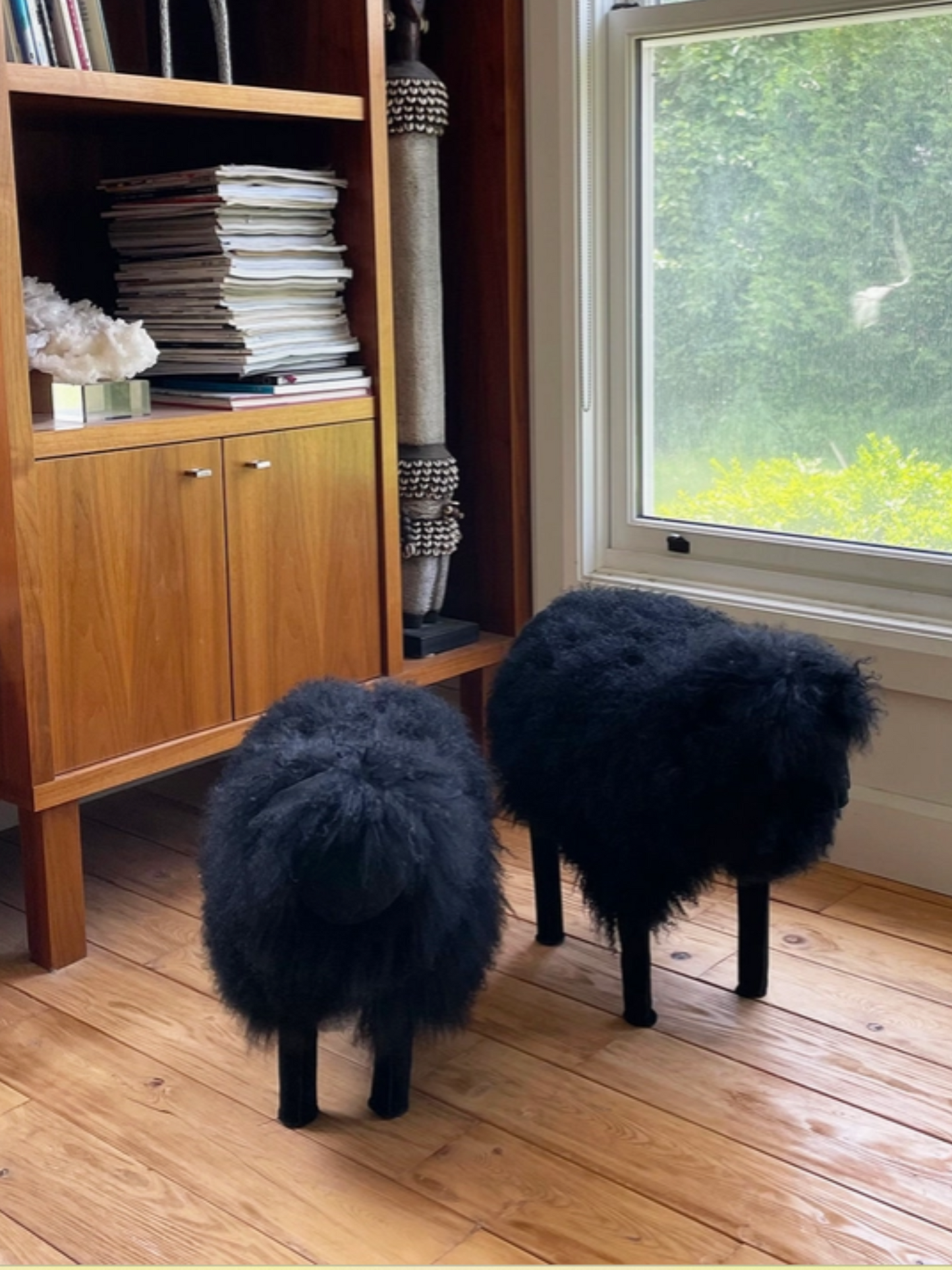 Tibetan Black Sheepskin Sheep