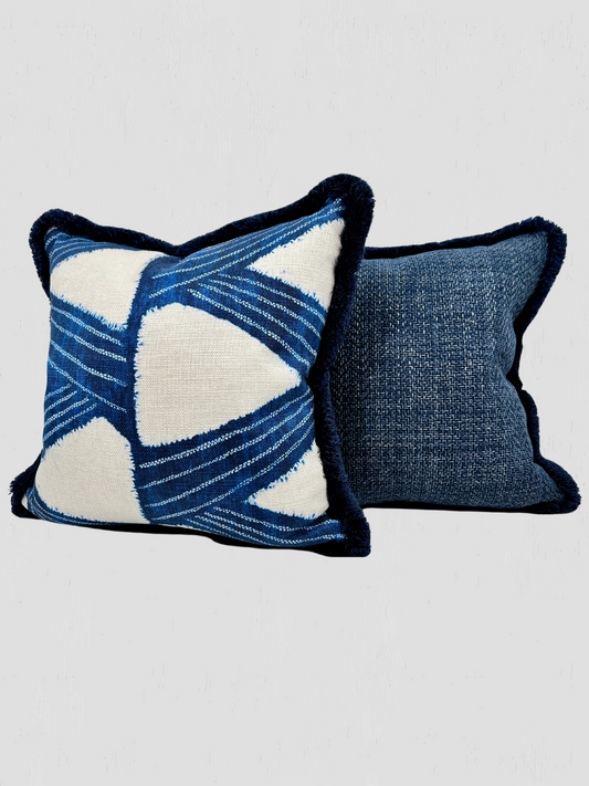 Trouvaille Blue 20x20 Pillow PAIR