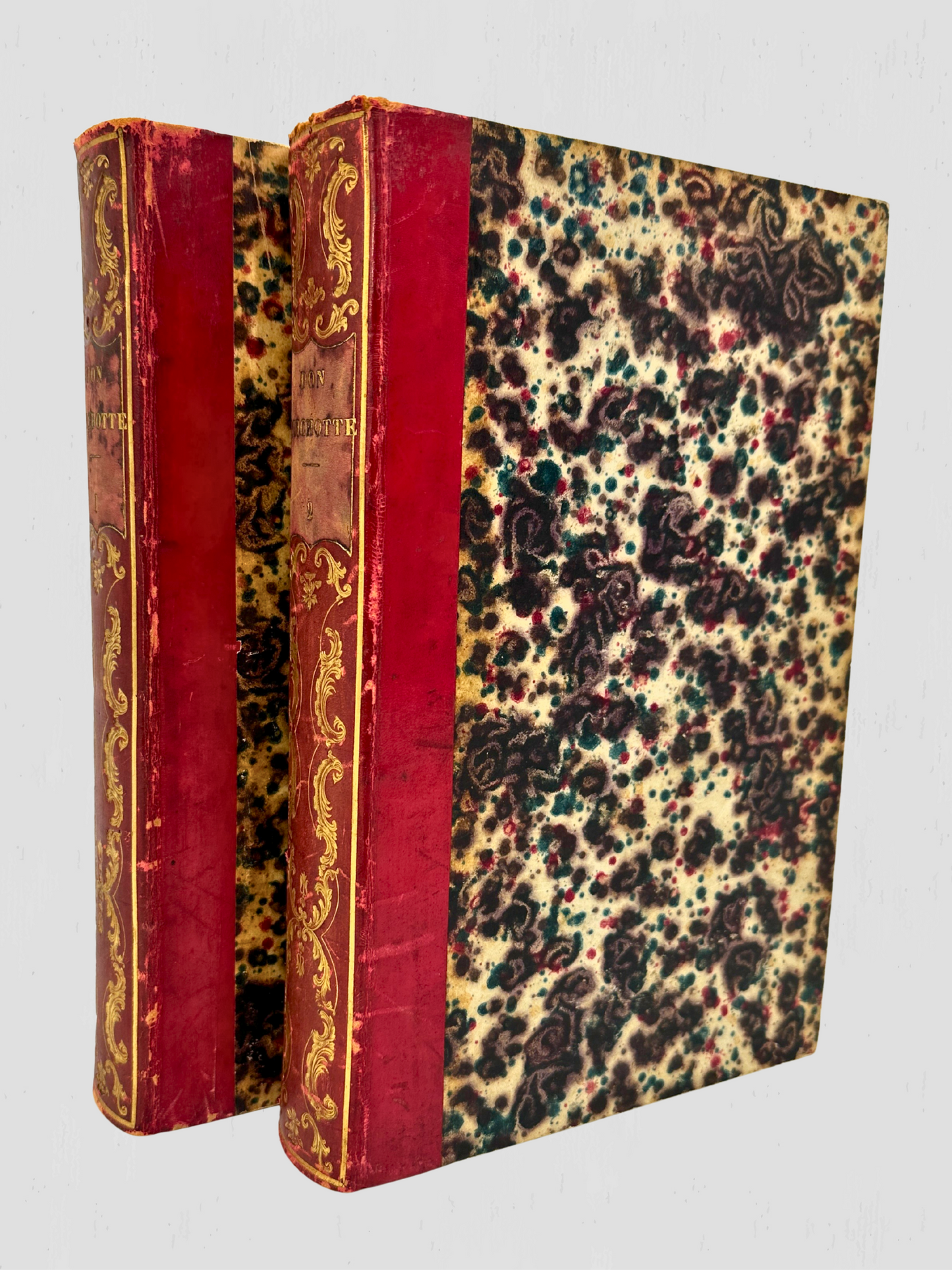 Antique Don Quichotte Books. French Translation Volume 2