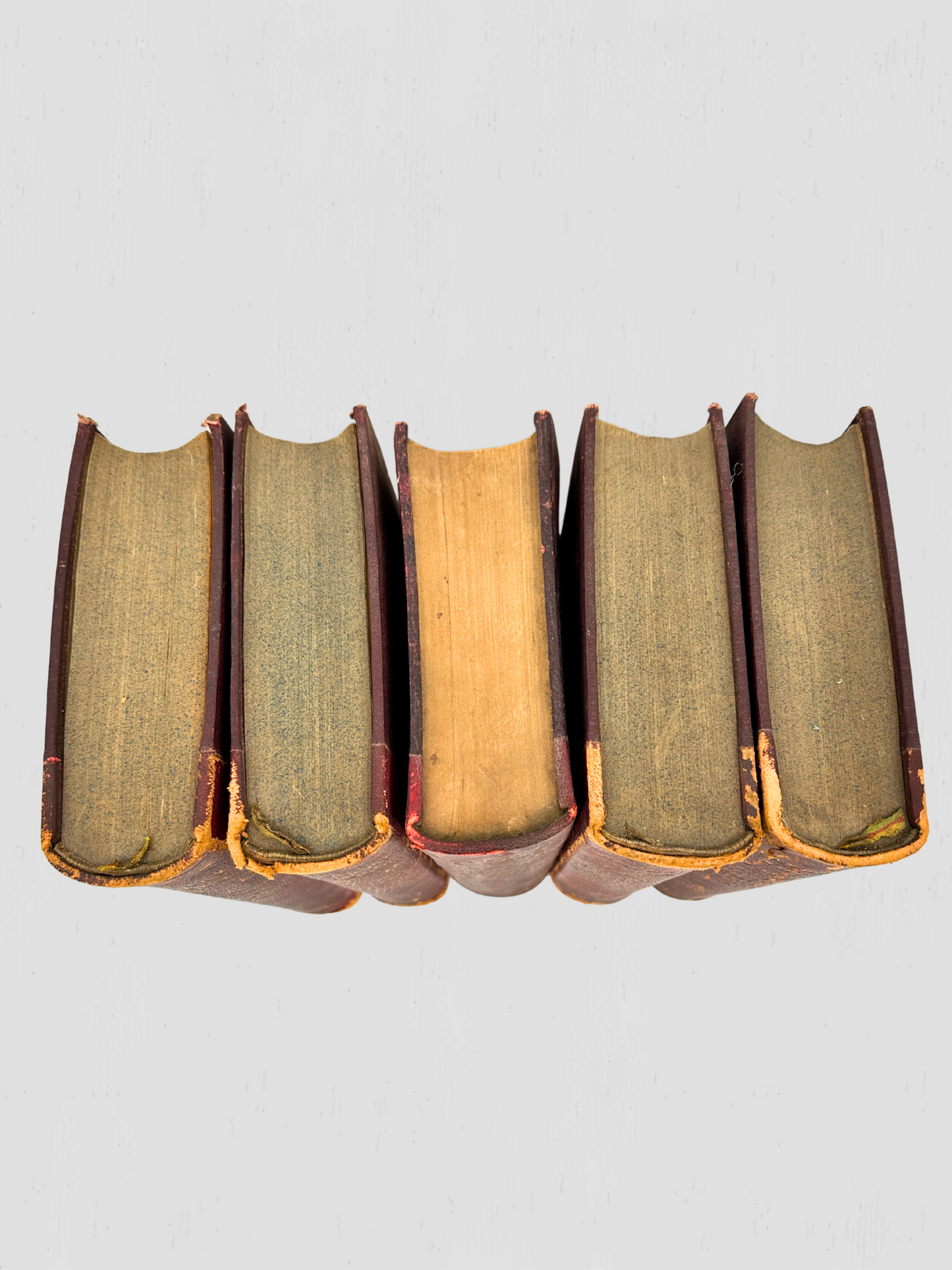 Late 19th Century Waverley Novels by Sir Walter Scott, Bart. Antique - Set of 5 Books