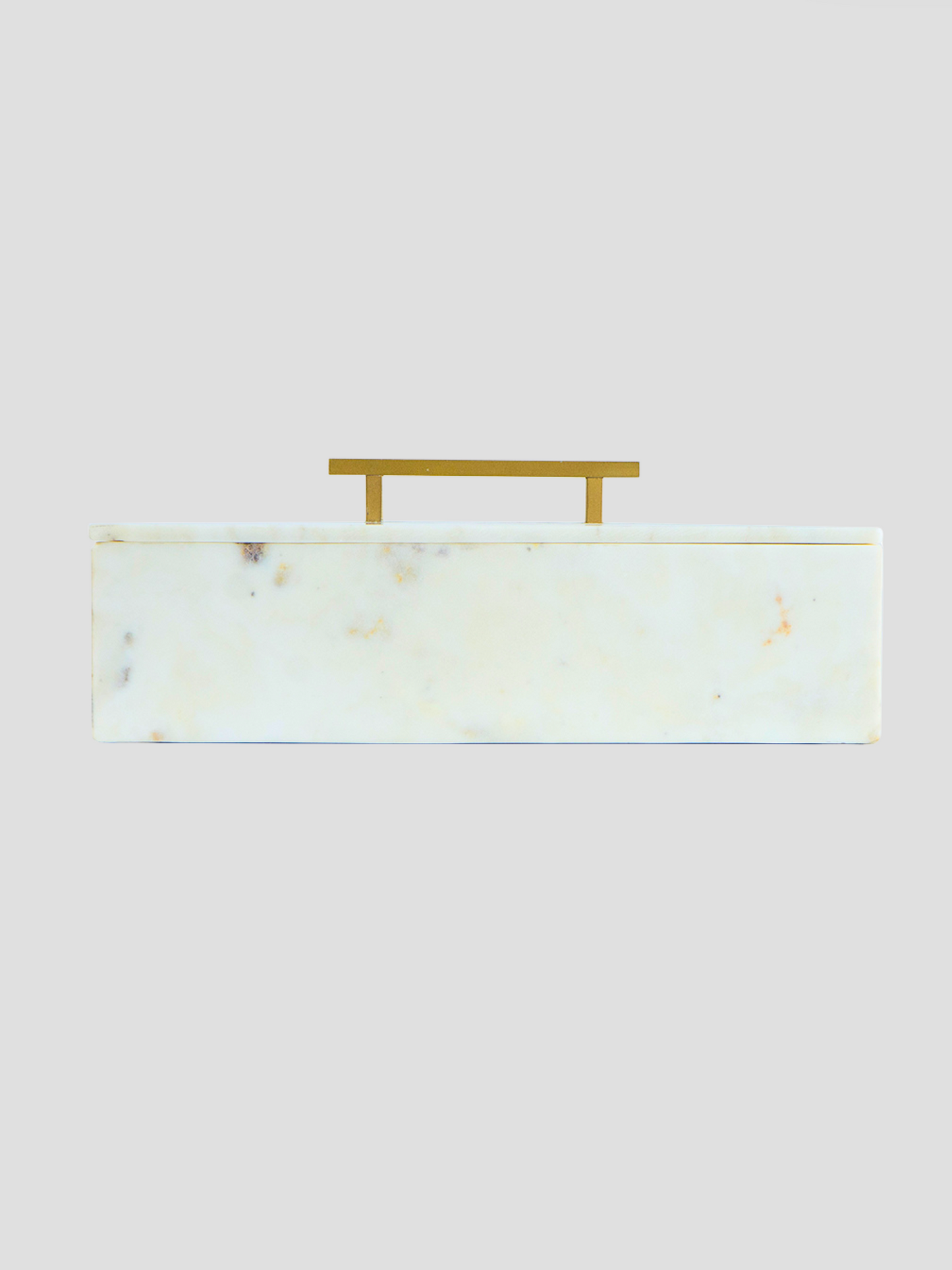 Large Lidded Marble Box
