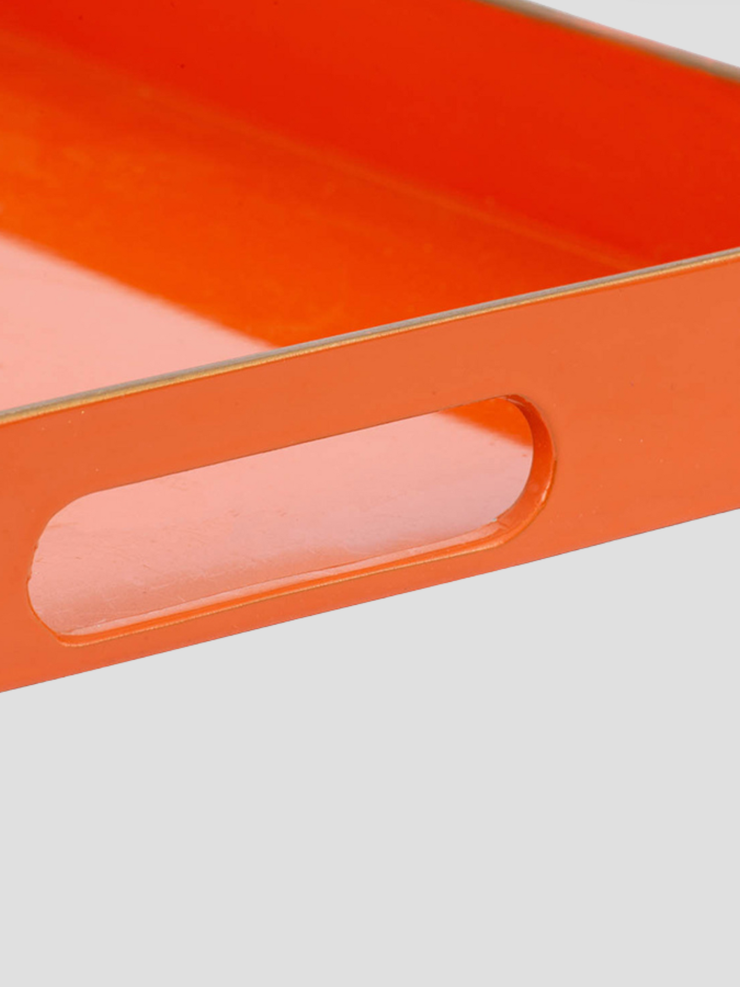 Orange Serving Tray