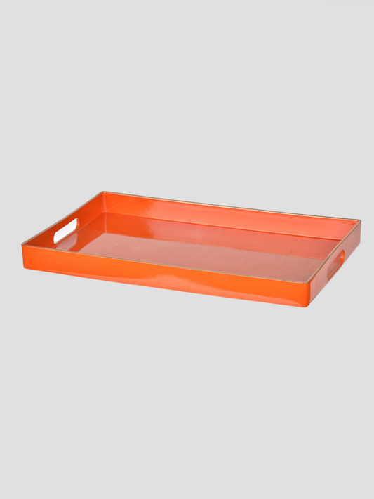 Orange Serving Tray