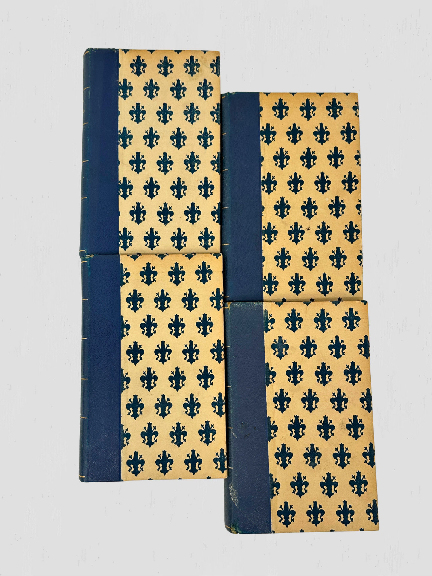 Antique 1910s Italian Le Lettere Di S. Caterina Da Siena Books - Set of 4