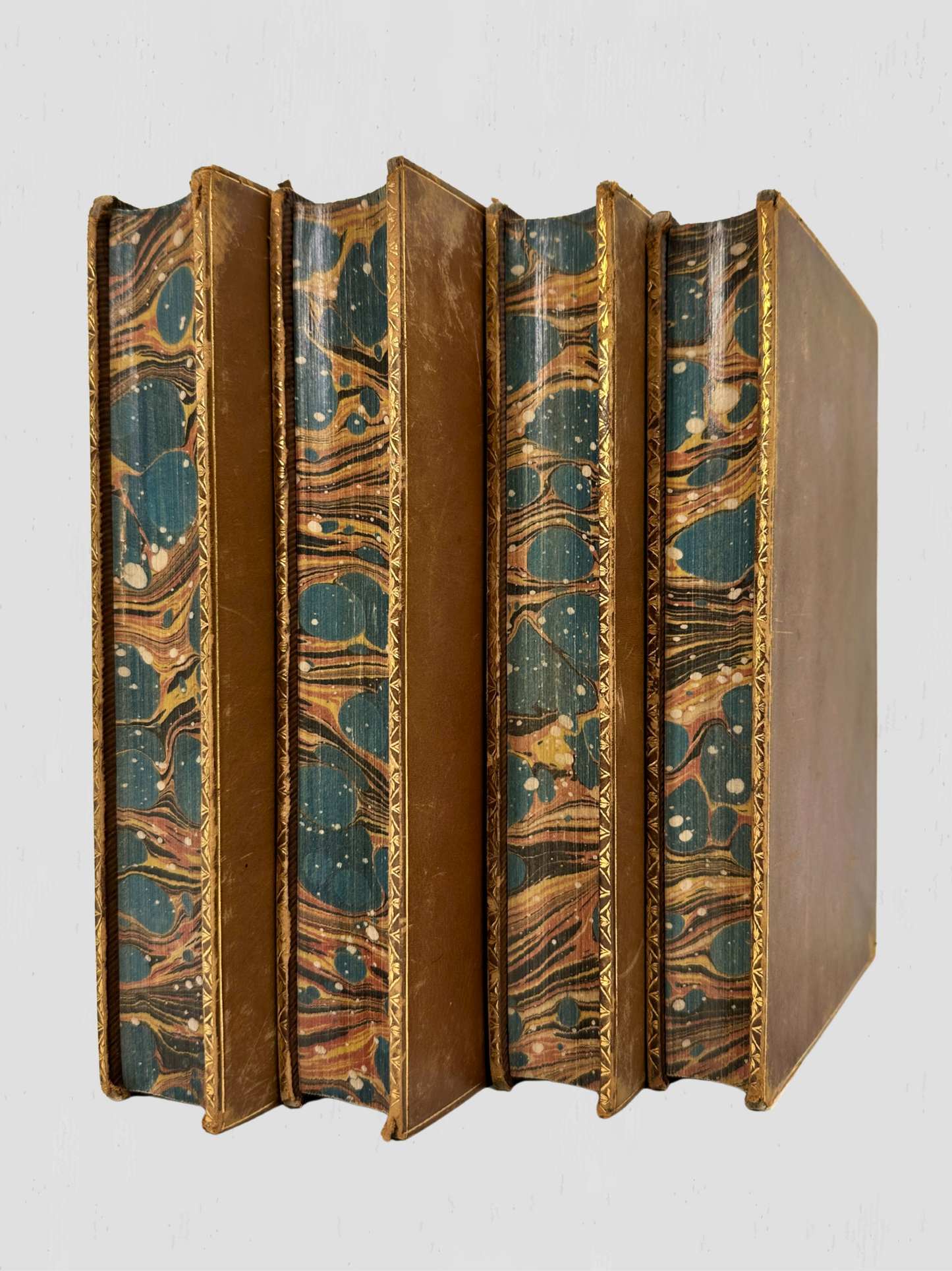 Antique The Works of William Robertson Books Set of 4