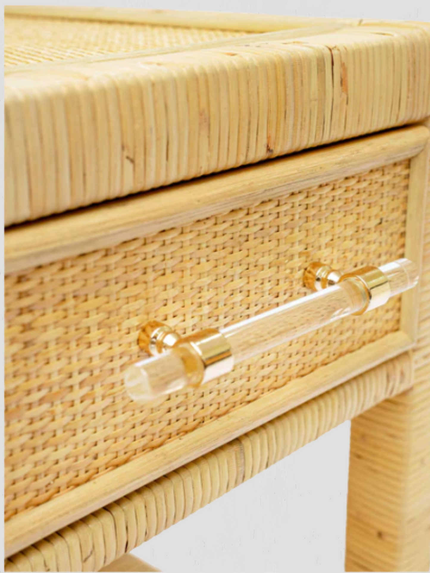 Amara Natural Rattan Nightstand