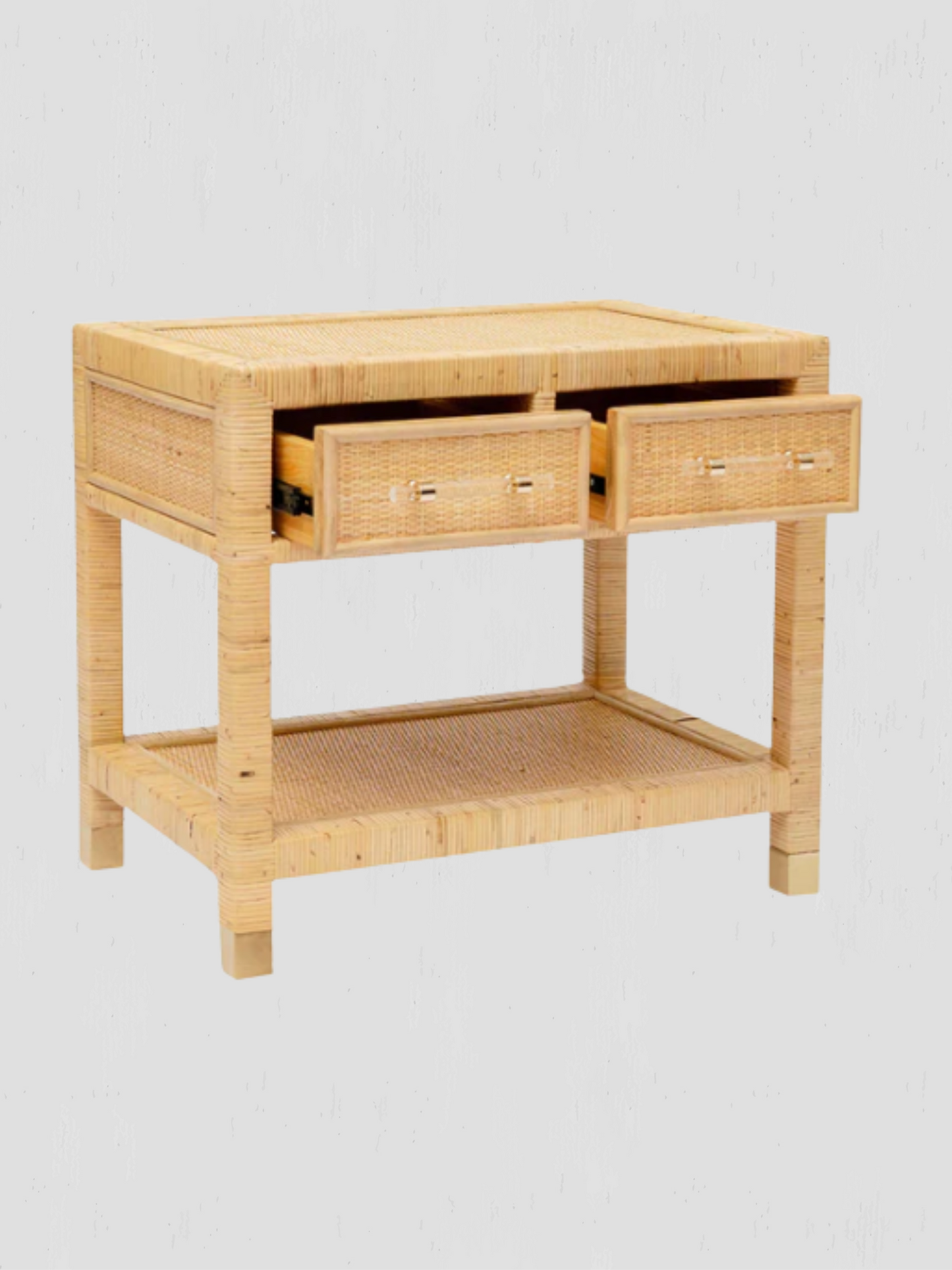 Amara Natural Rattan Nightstand