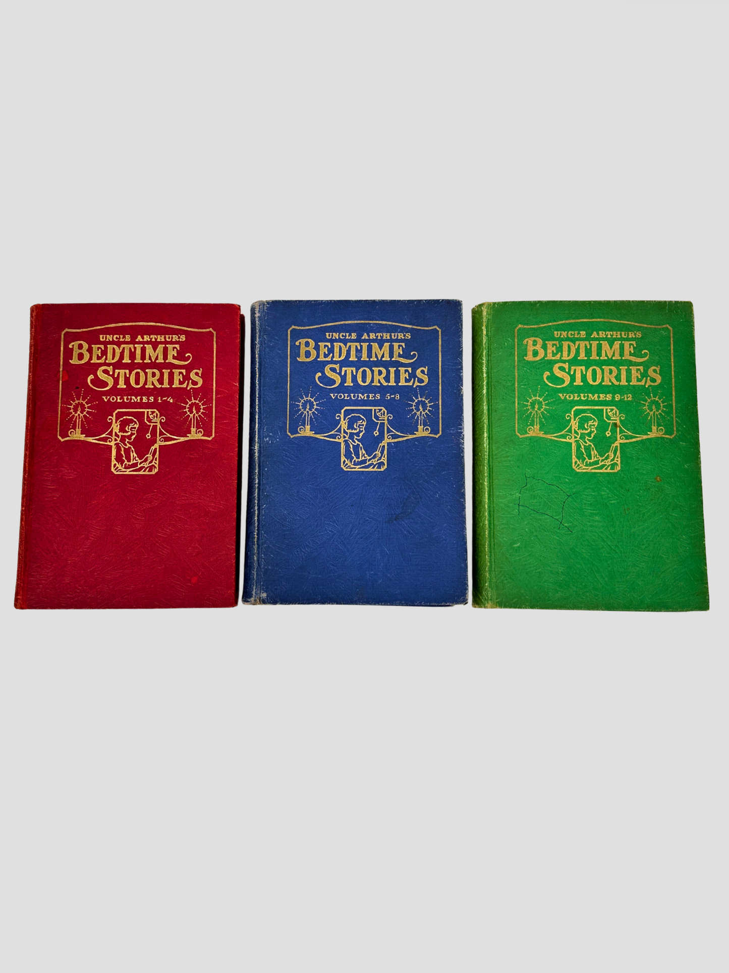 Set of 3 Vintage Uncle Arthur's Bedtime Stories Books
