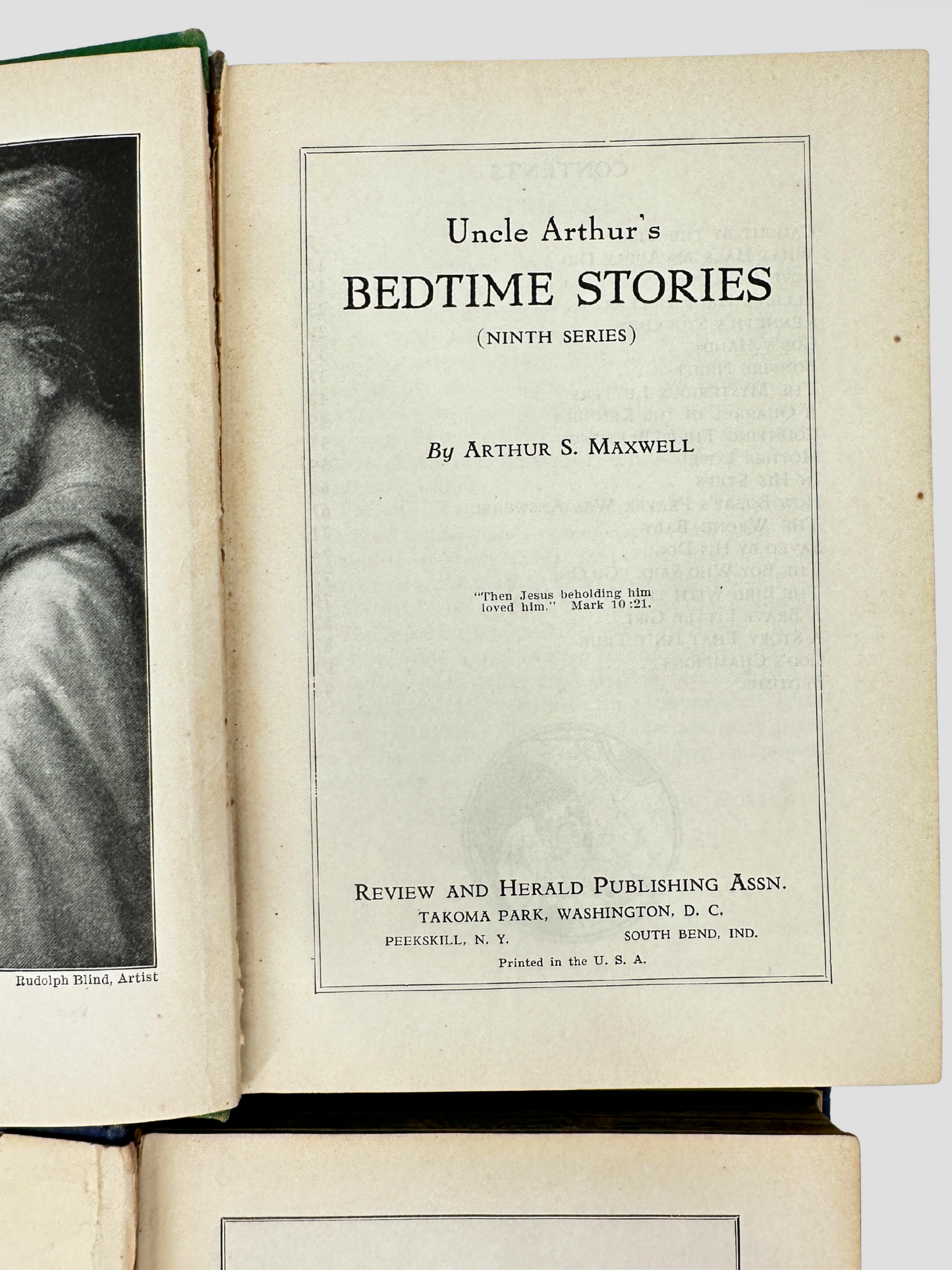 Set of 3 Vintage Uncle Arthur's Bedtime Stories Books