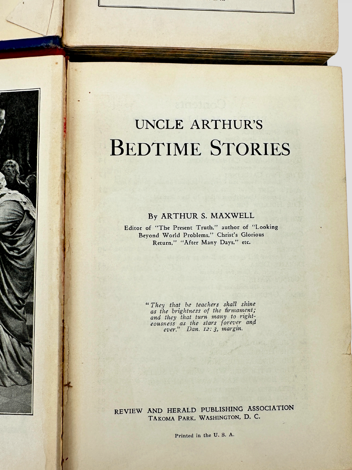 Set of 3 Vintage Uncle Arthur's Bedtime Stories Books