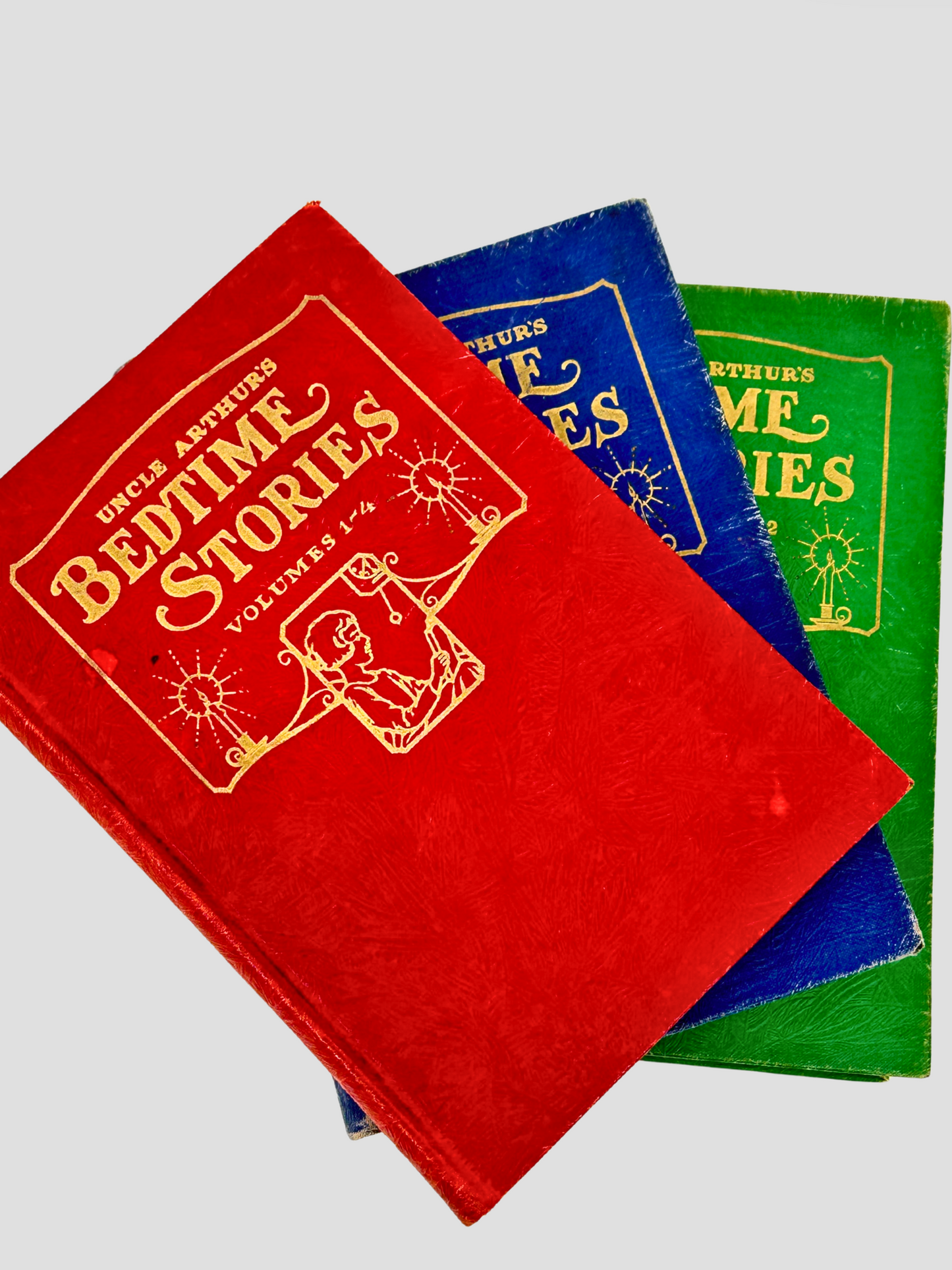 Set of 3 Vintage Uncle Arthur's Bedtime Stories Books
