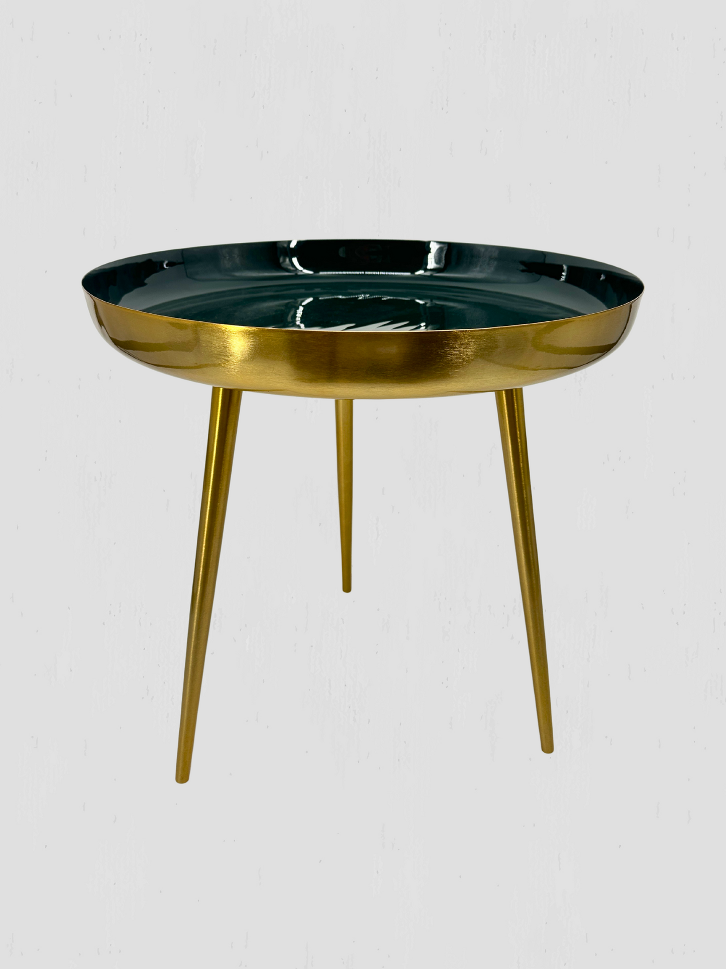Danish Enamel Petrol Drinks Table Large