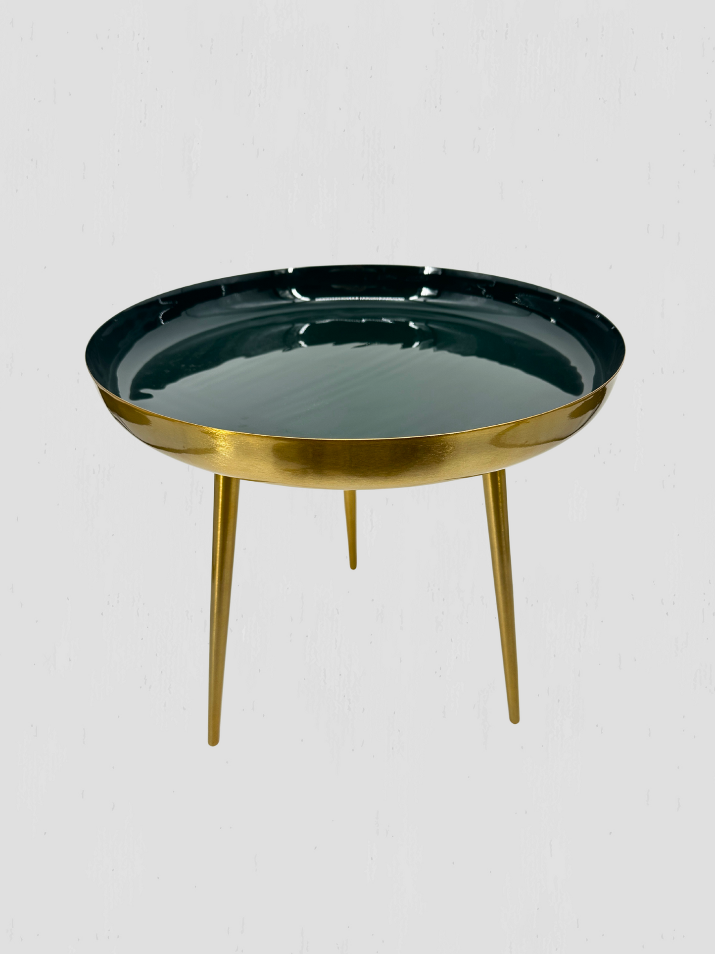 Danish Enamel Petrol Drinks Table Large