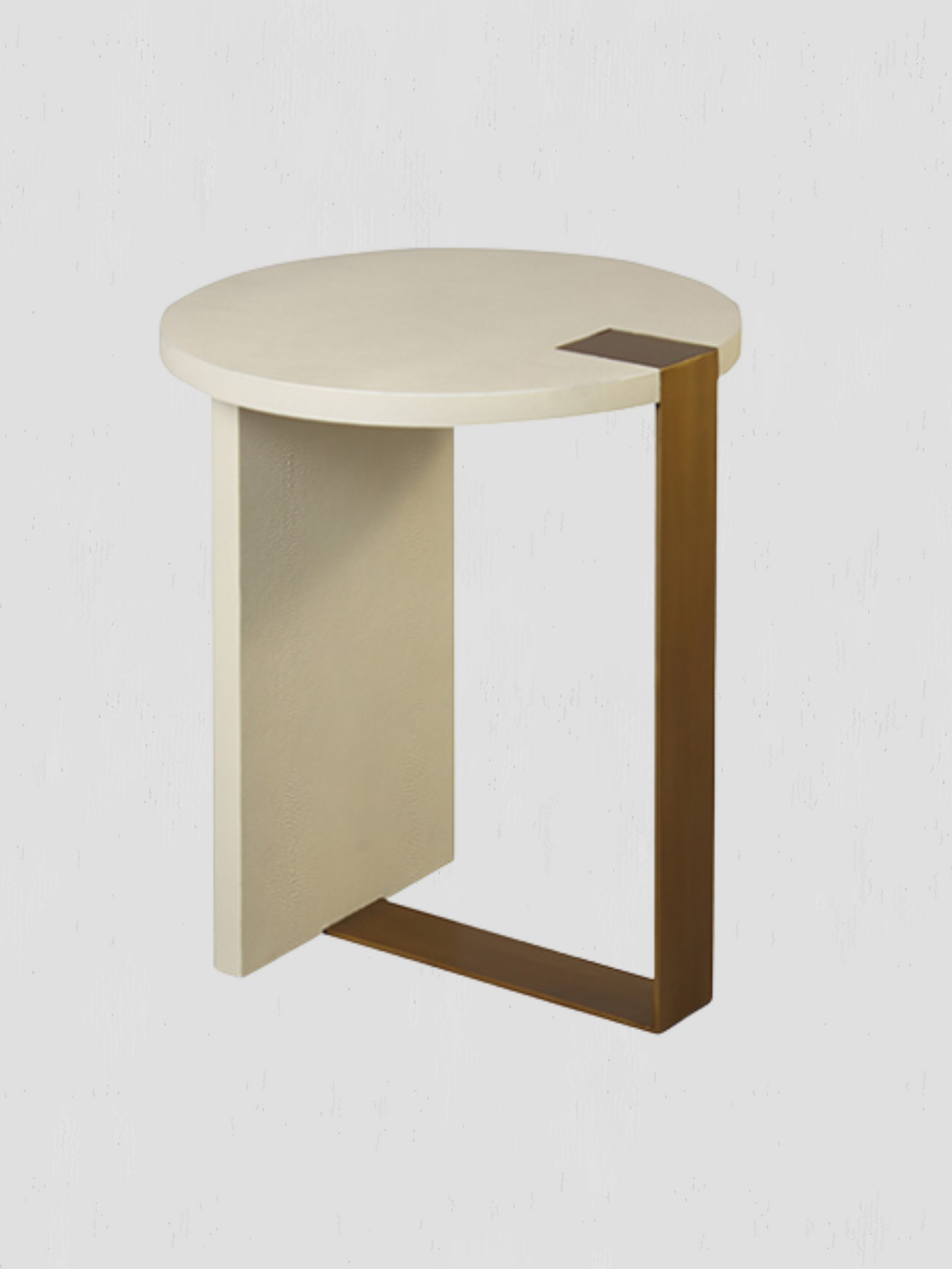 Harrington Faux Shagreen Side Table
