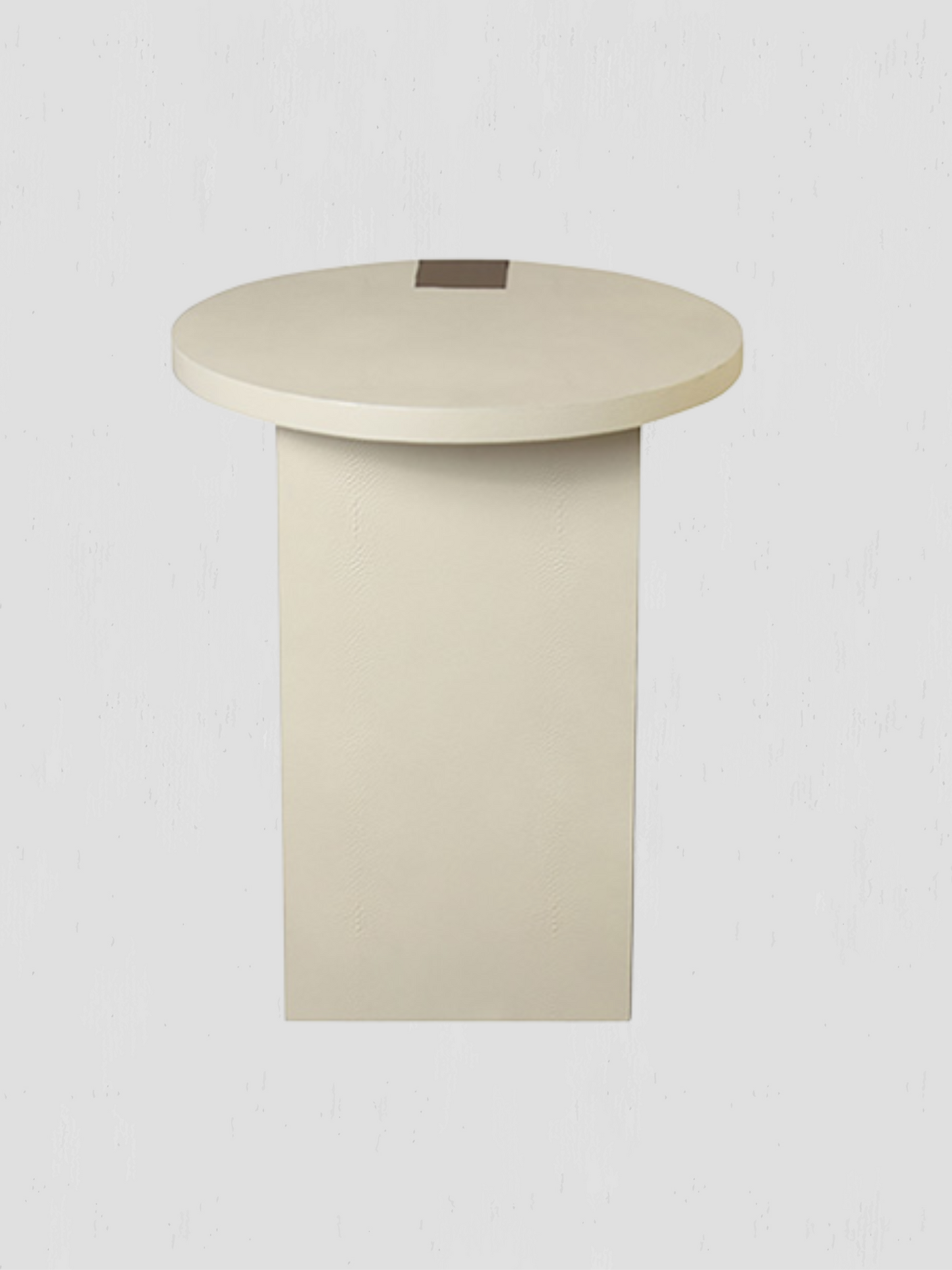 Harrington Faux Shagreen Side Table
