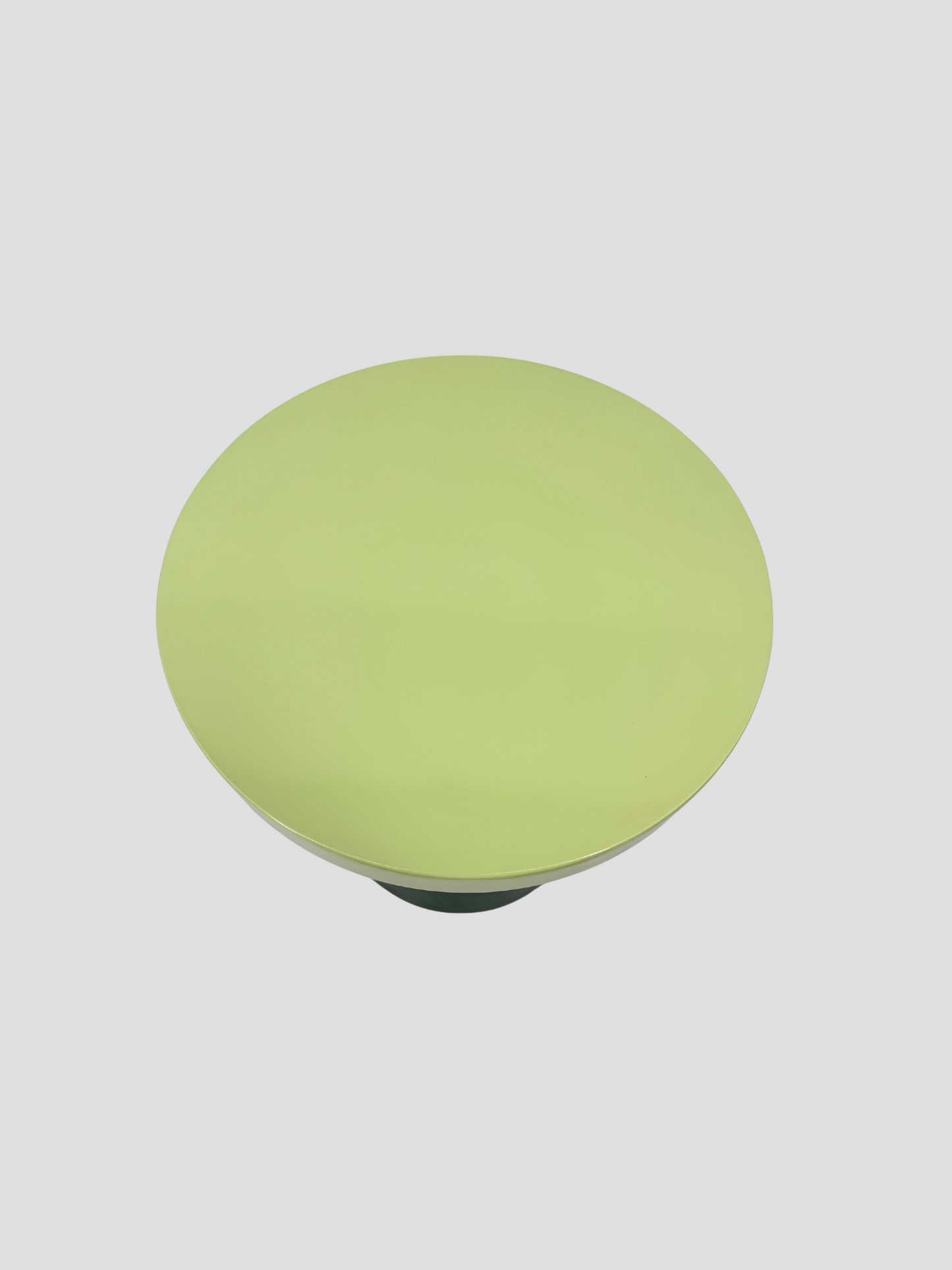 Large Porcini Green Round Table
