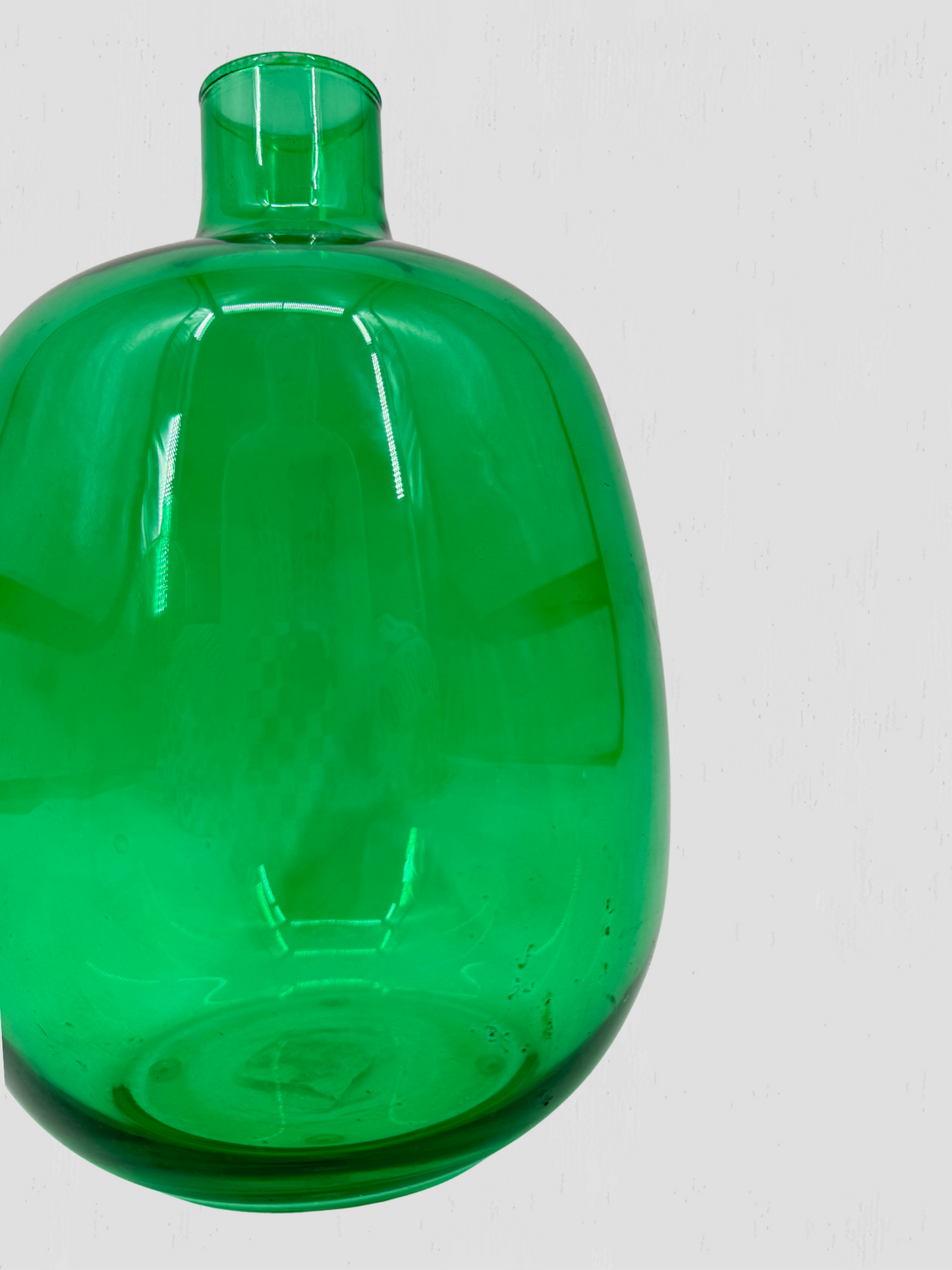 Bryson Green Glass Vase Medium