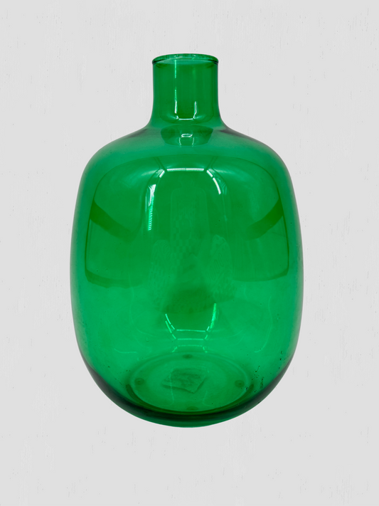 Bryson Green Glass Vase Medium