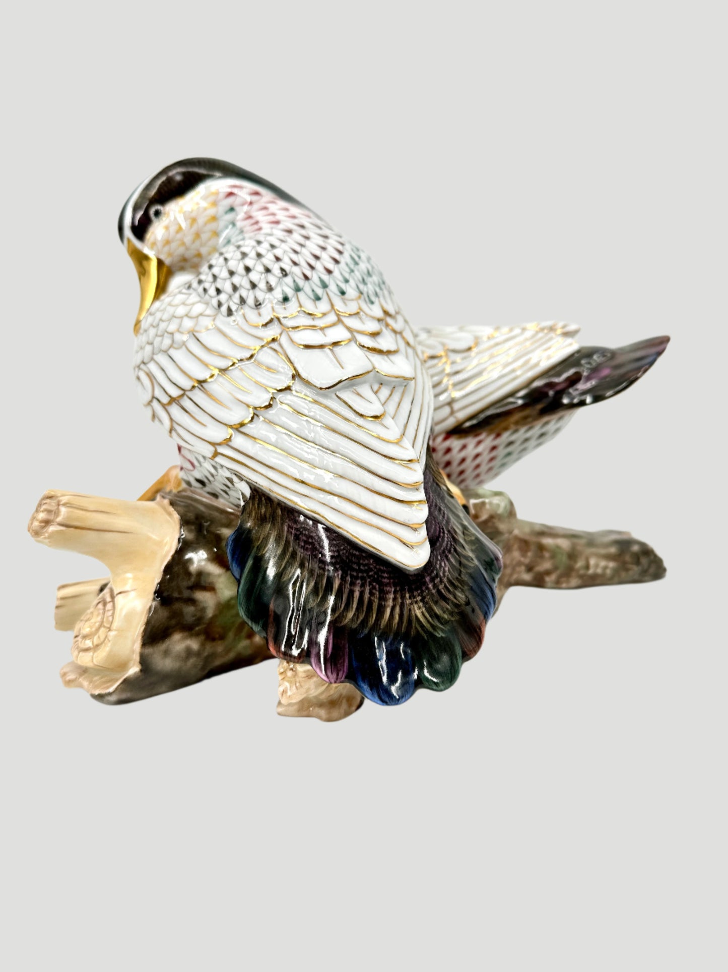 Herend Porcelain Hand Painted Canadian Ducks Limited Edition