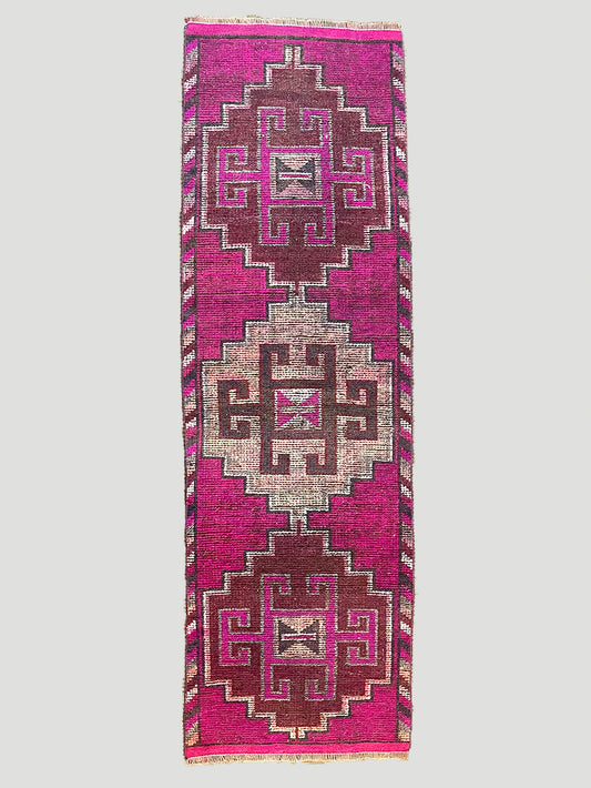 Hot Pink Turkish Wool Runner