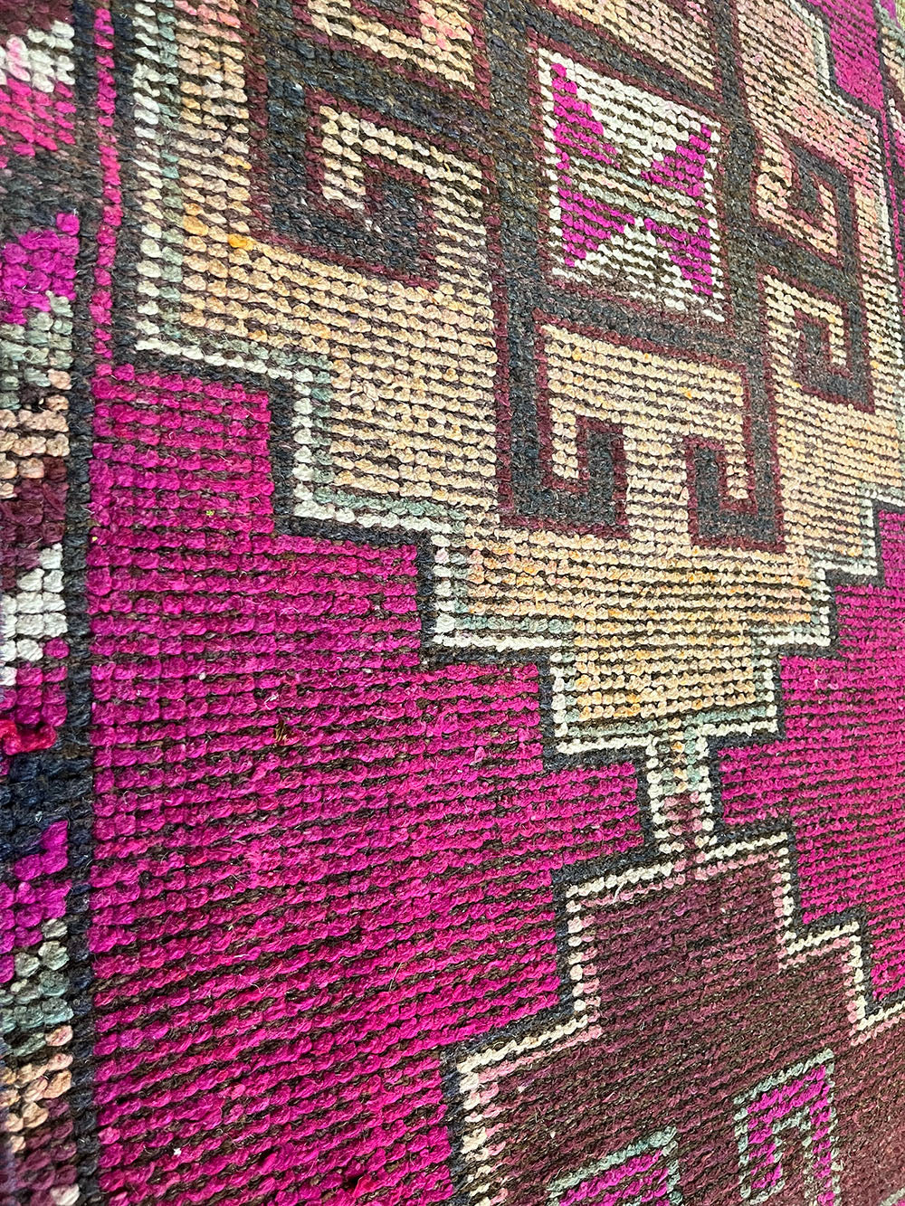 Hot Pink Turkish Wool Runner