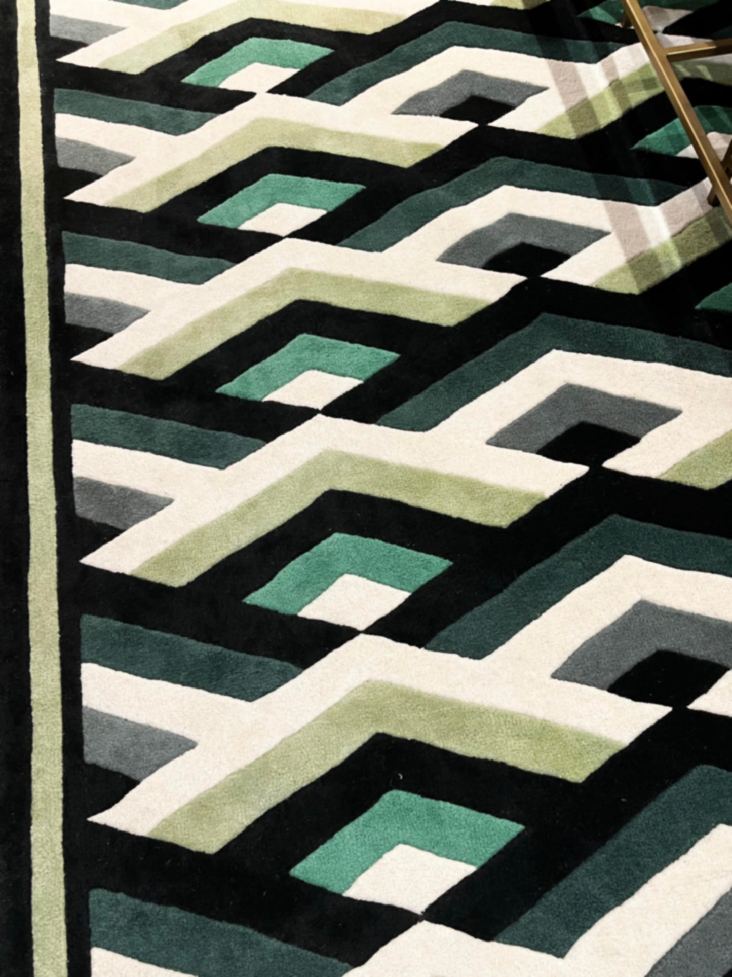 100% Wool Carpet Hand Tufted
