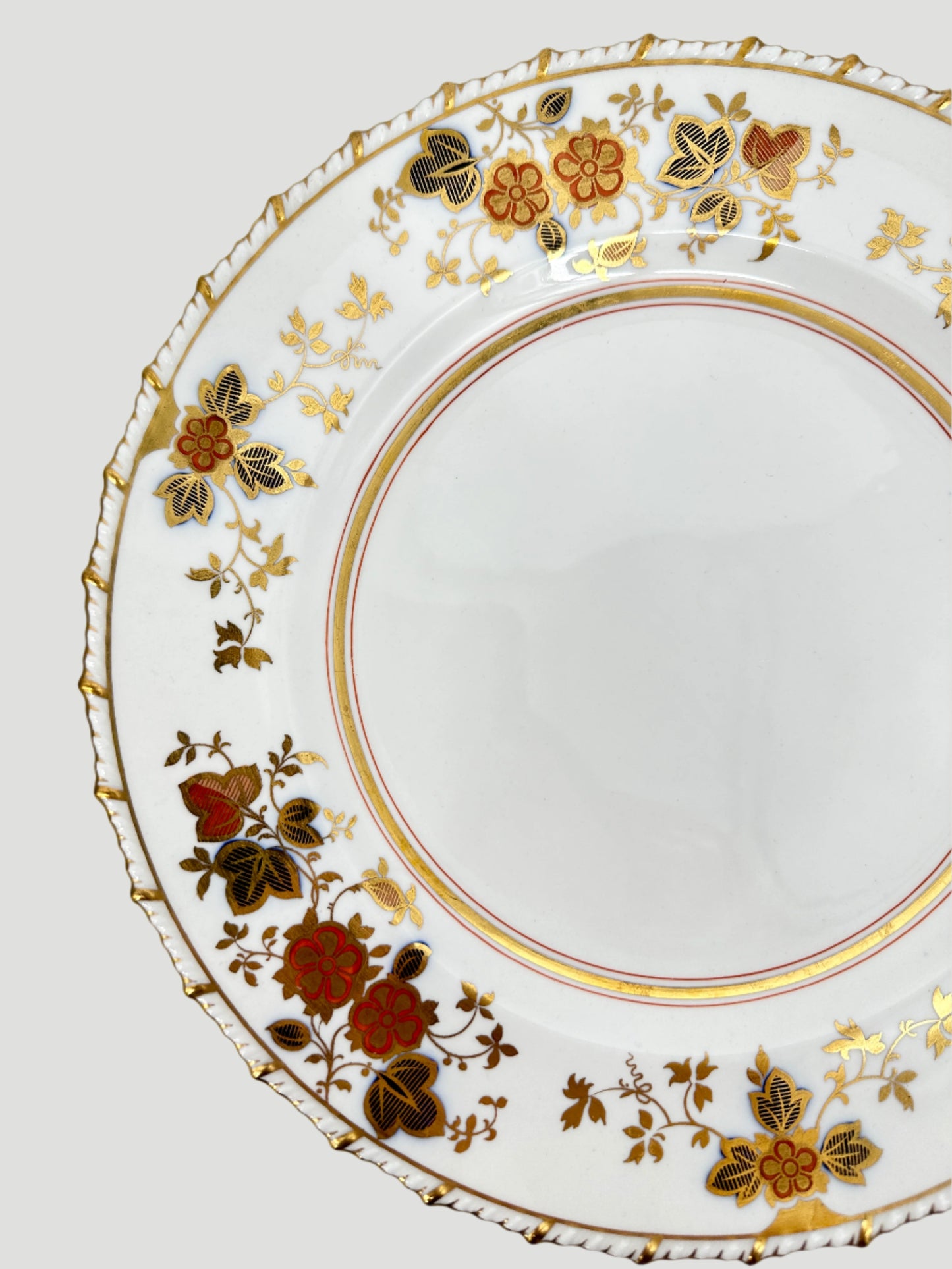 Vintage Royal Crown Derby for Tiffany & Co. Dinner Plates - Set of 12
