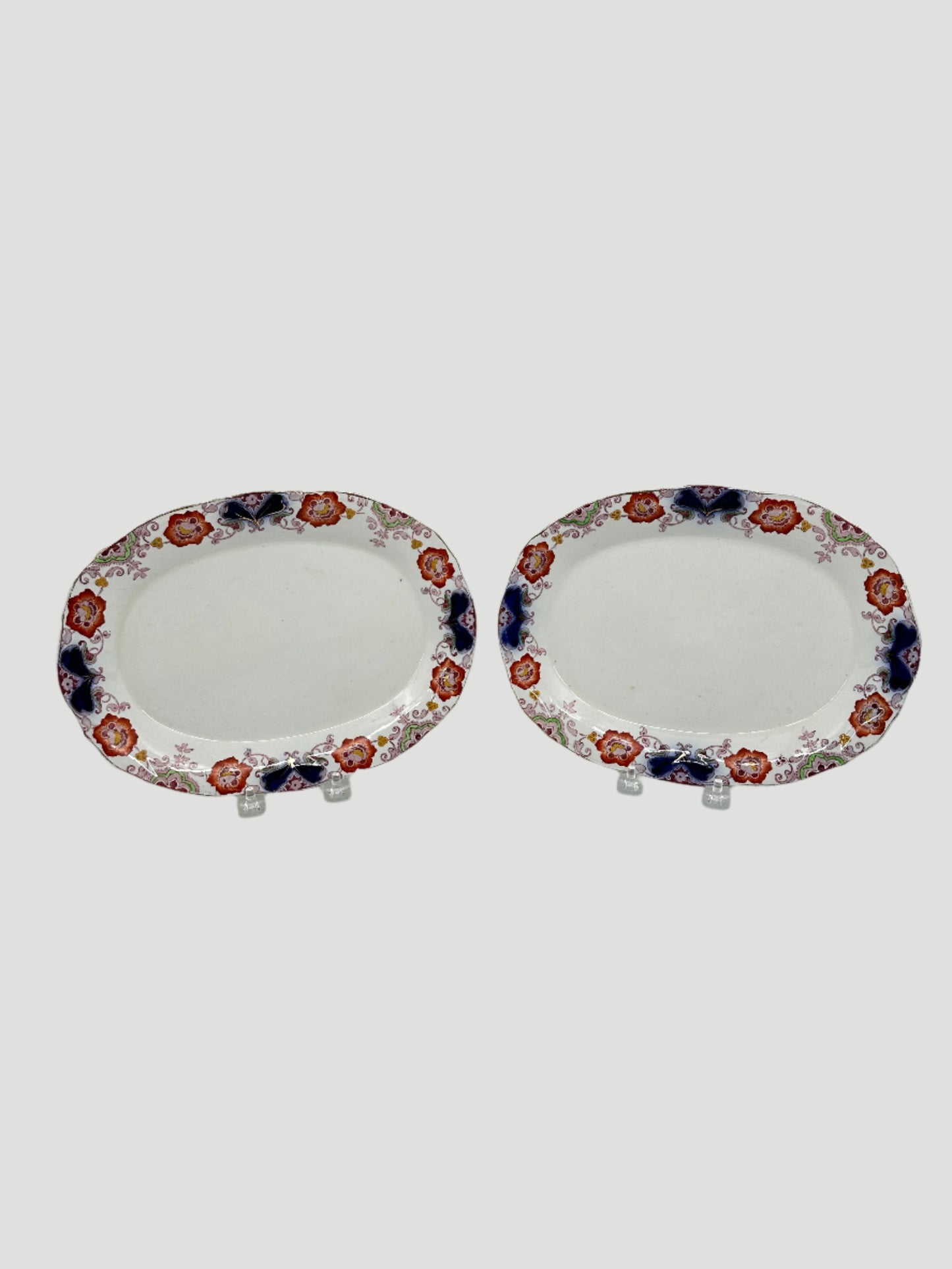 Antique Hollinshead & Kirkham Persian Plates
