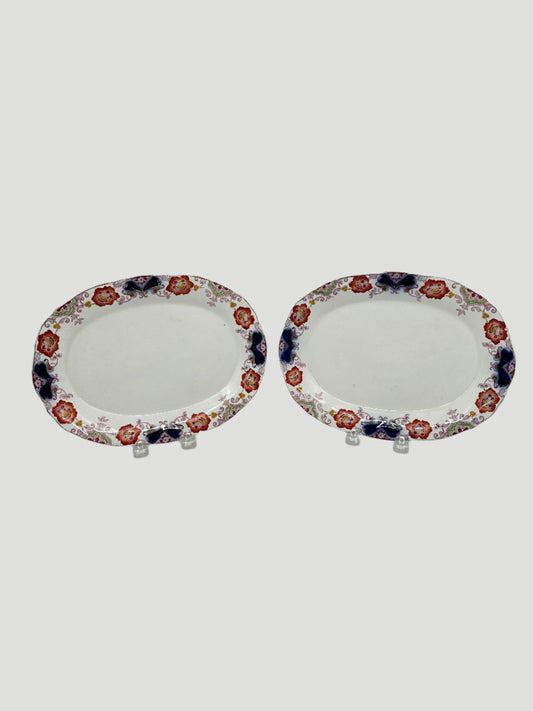 Antique Hollinshead & Kirkham Persian Plates