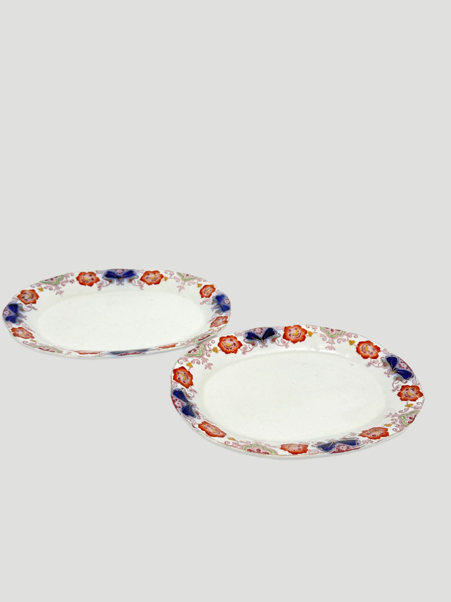Antique Hollinshead & Kirkham Persian Plates