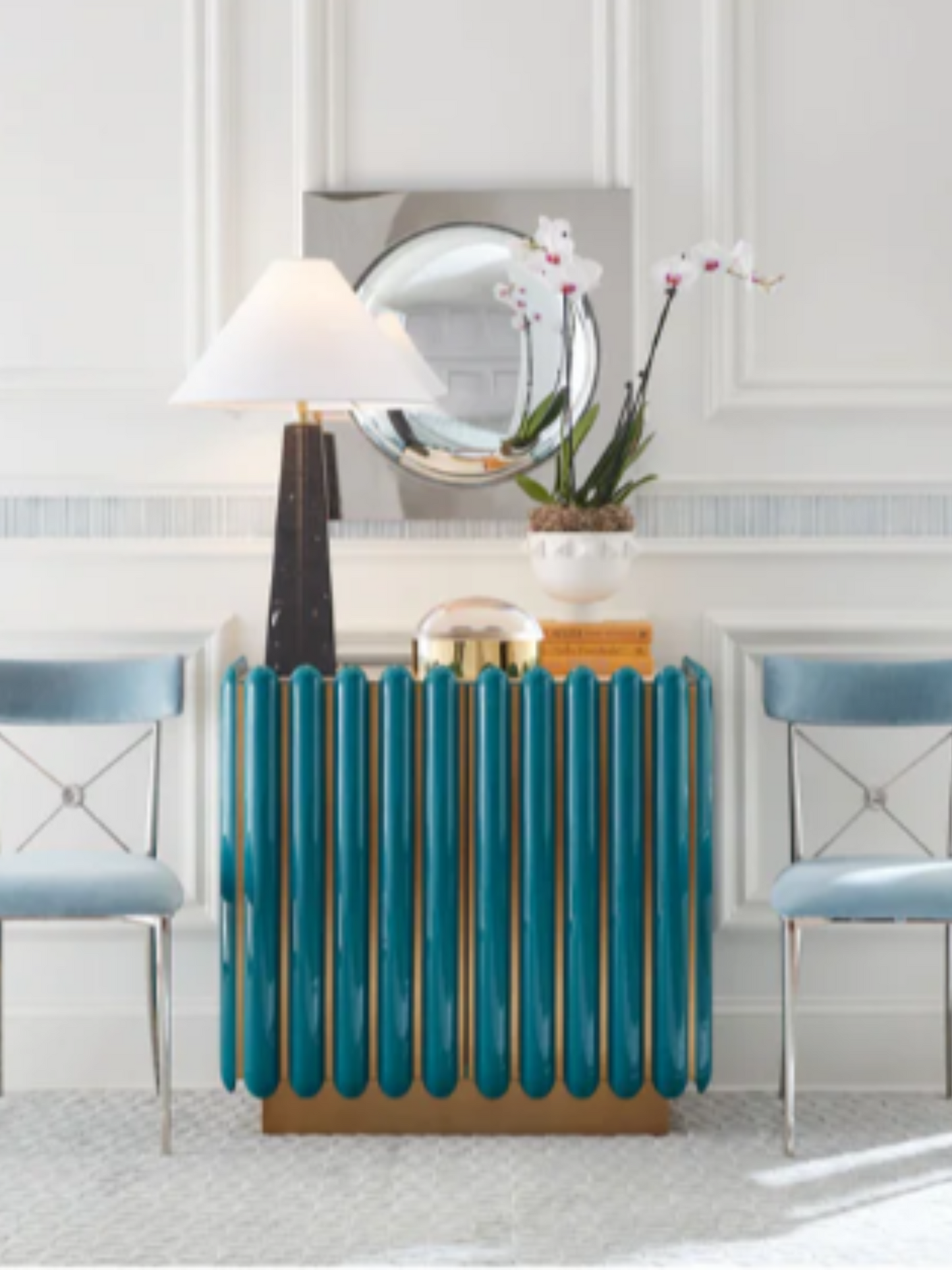Kiki Cabinet in Deep Teal