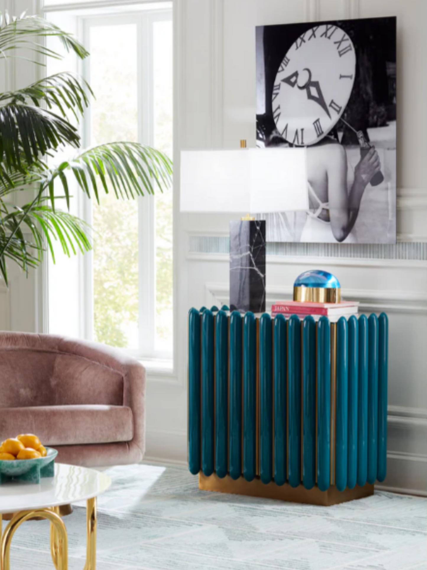 Kiki Cabinet in Deep Teal