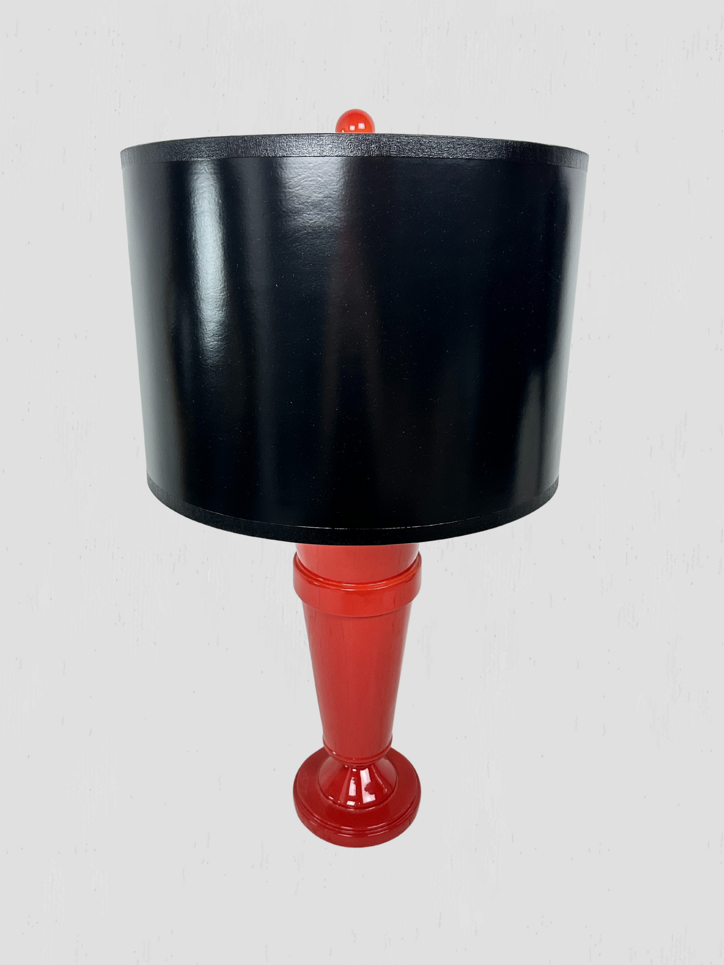 Mister M Red Ceramic Table Lamp