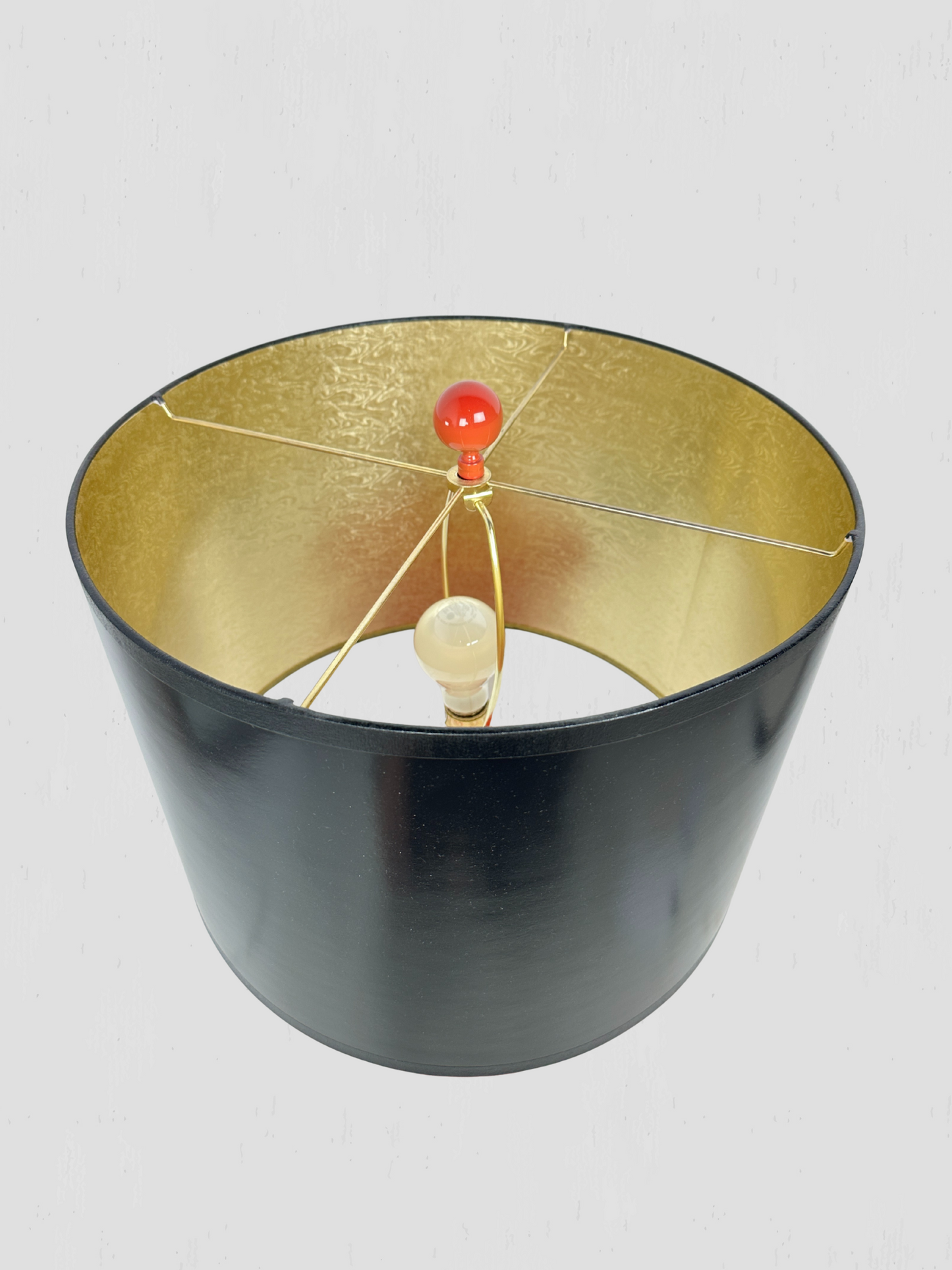 Mister M Red Ceramic Table Lamp