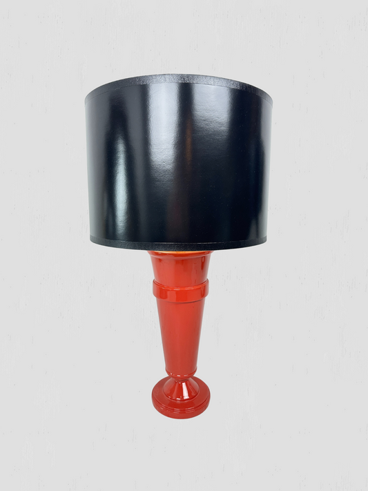 Mister M Red Ceramic Table Lamp