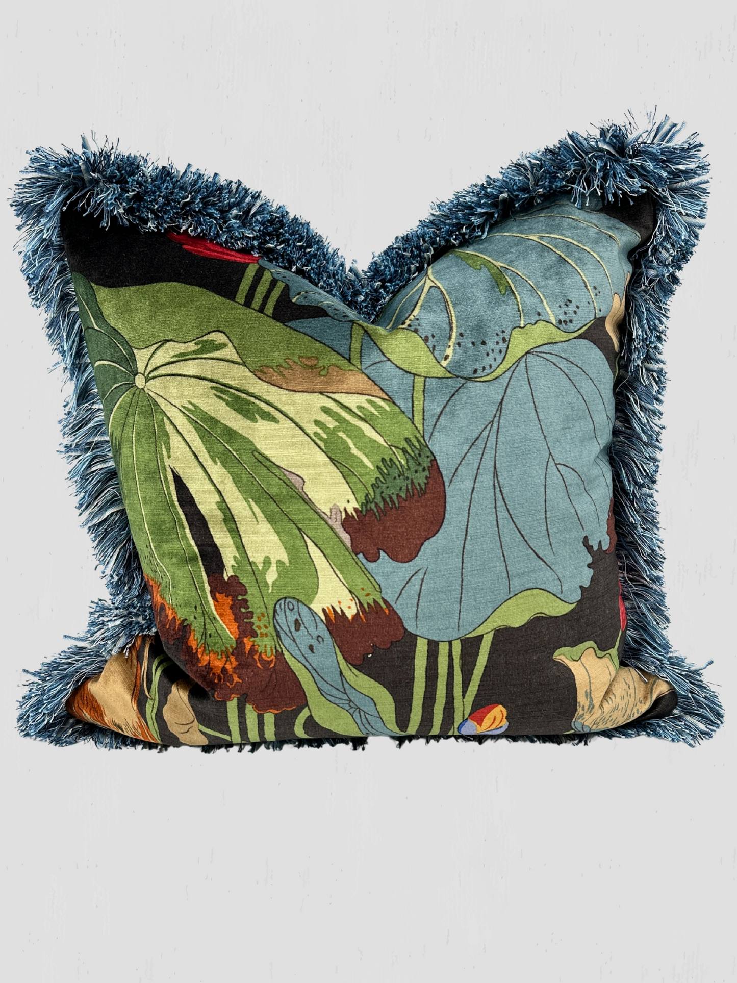 GP&J Baker Pillow Pair Nympheus Velvet