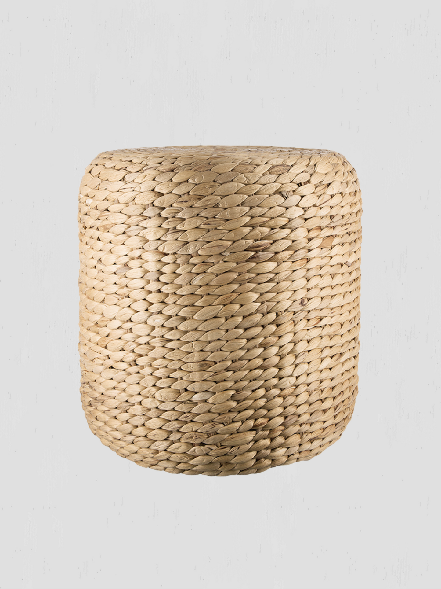 Woven Water Hyacinth Stool