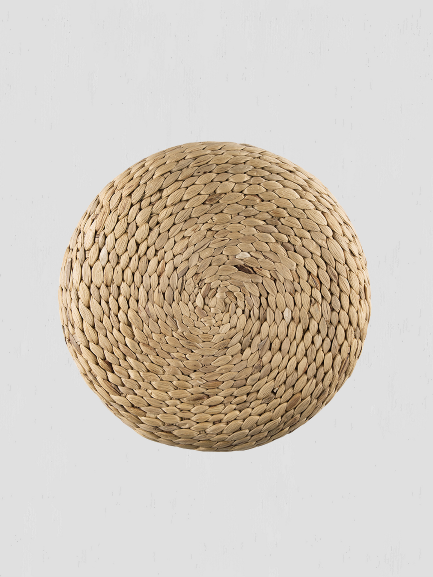 Woven Water Hyacinth Stool