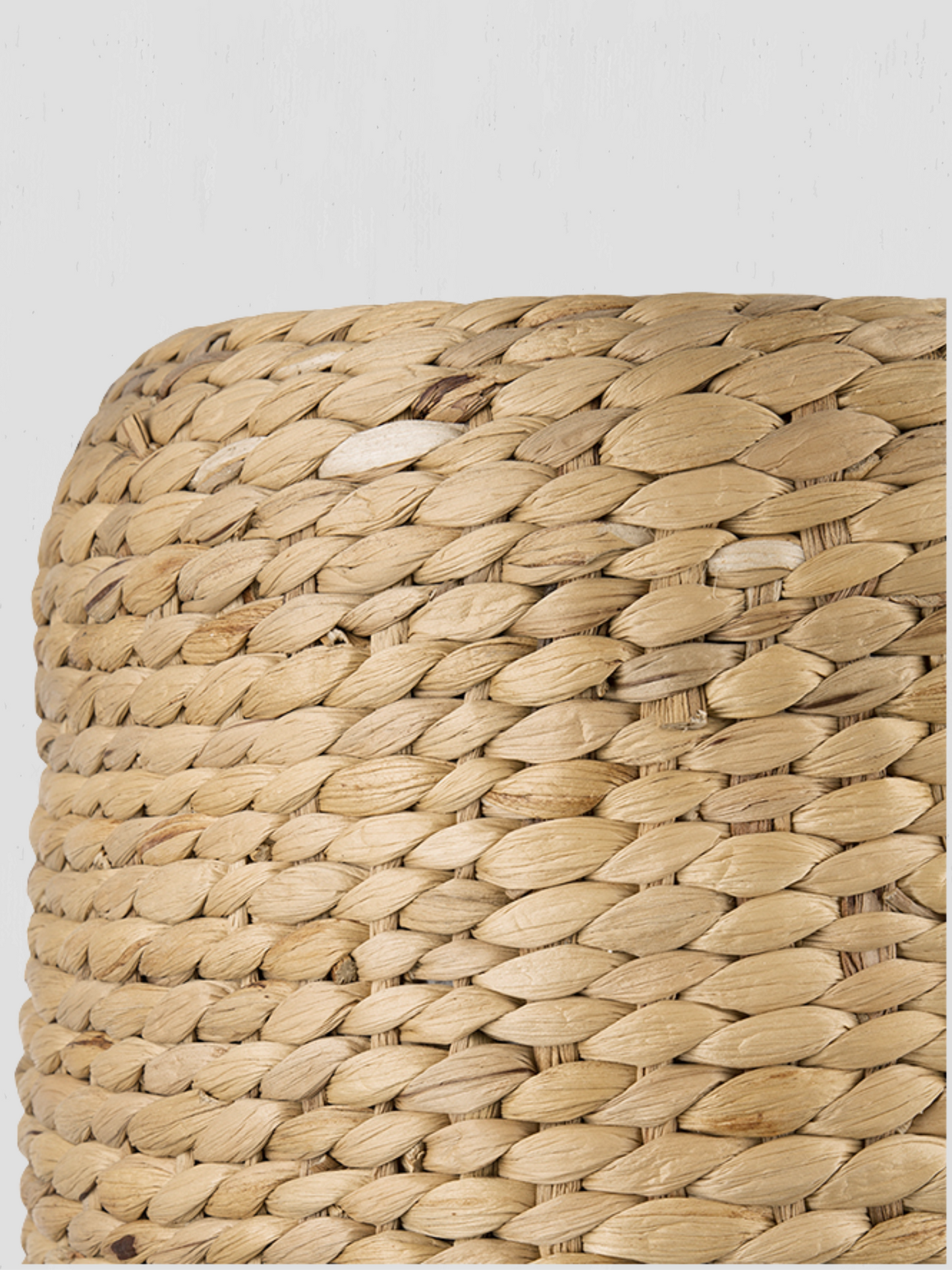 Woven Water Hyacinth Stool