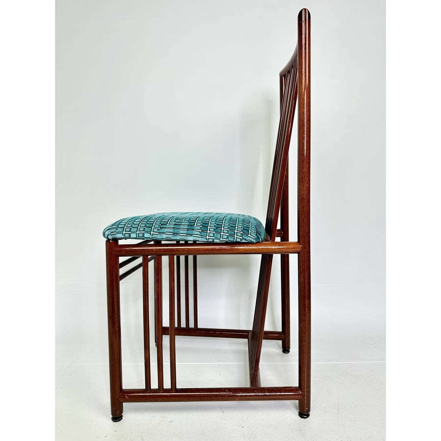 A. Sibau Vintage Italian Lacquer Dining Chairs - Set of 6