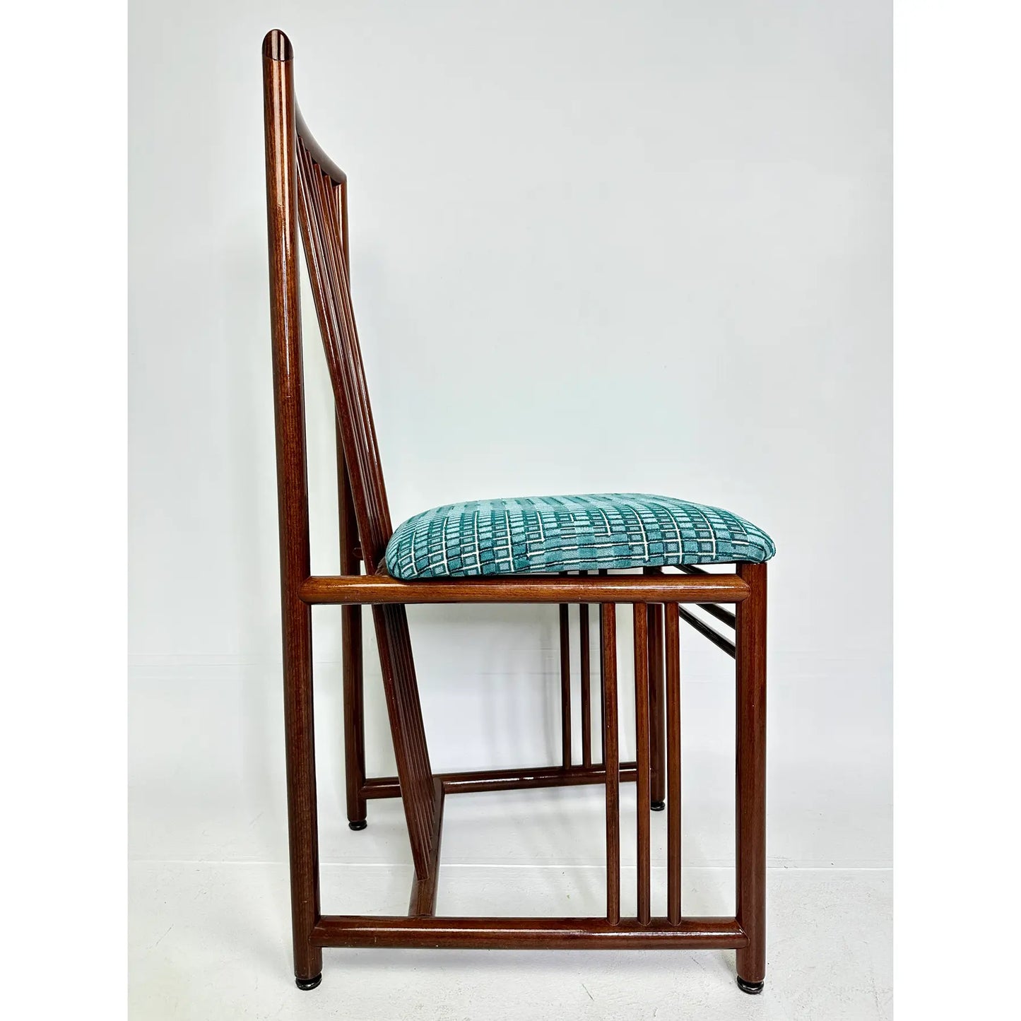 A. Sibau Vintage Italian Lacquer Dining Chairs - Set of 6