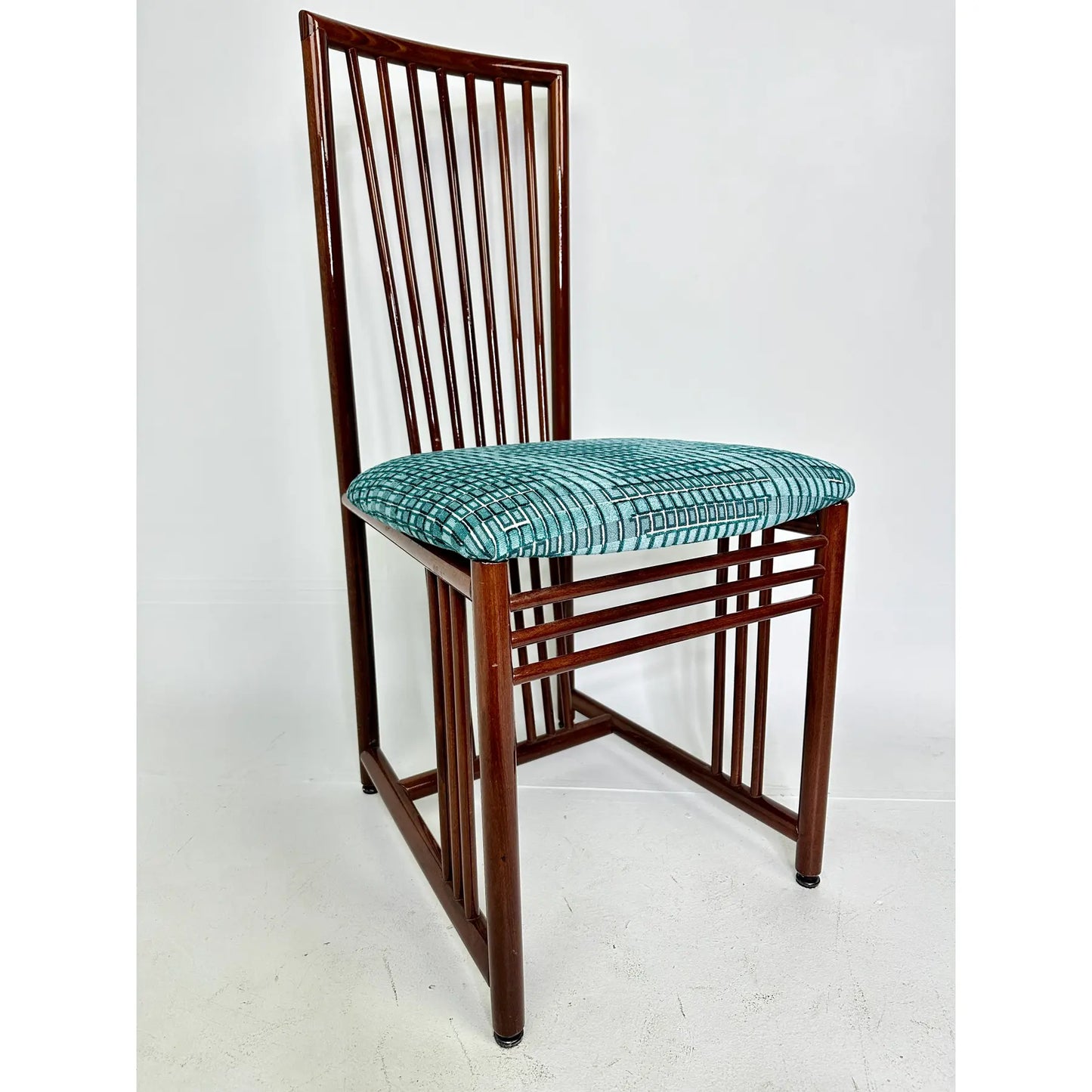 A. Sibau Vintage Italian Lacquer Dining Chairs - Set of 6