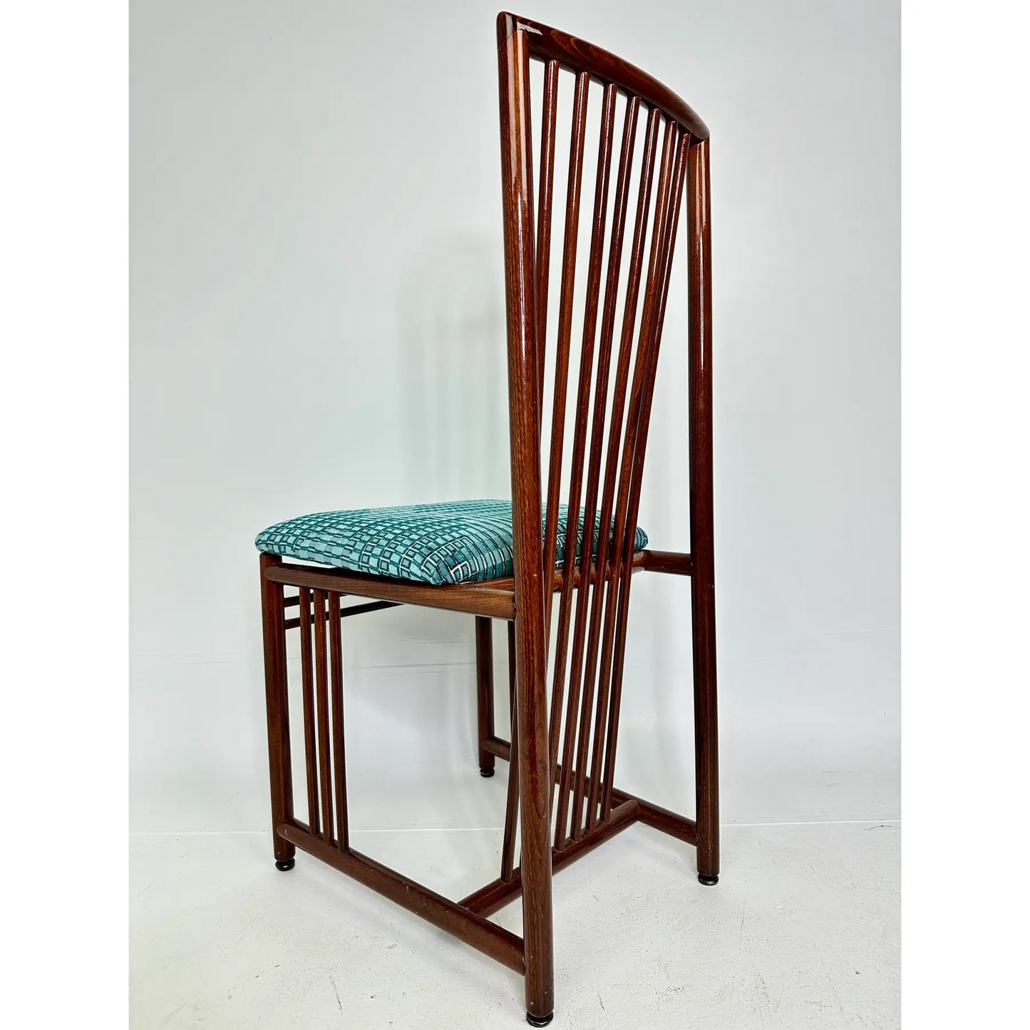 A. Sibau Vintage Italian Lacquer Dining Chairs - Set of 6