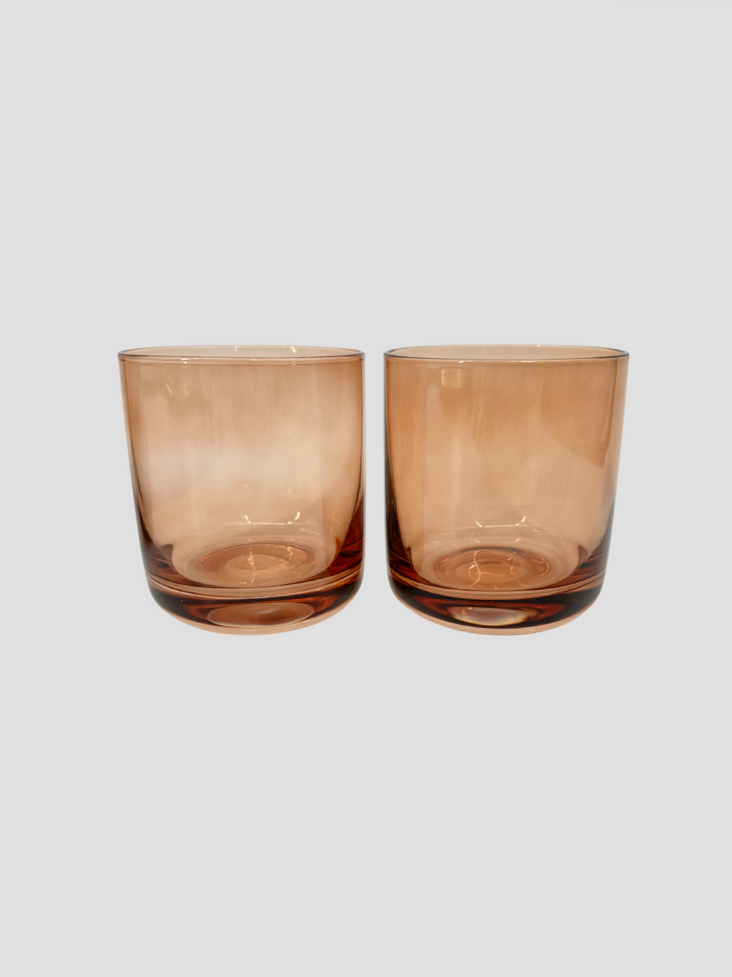 Muted Double Old Fashioned Glass Set of 6