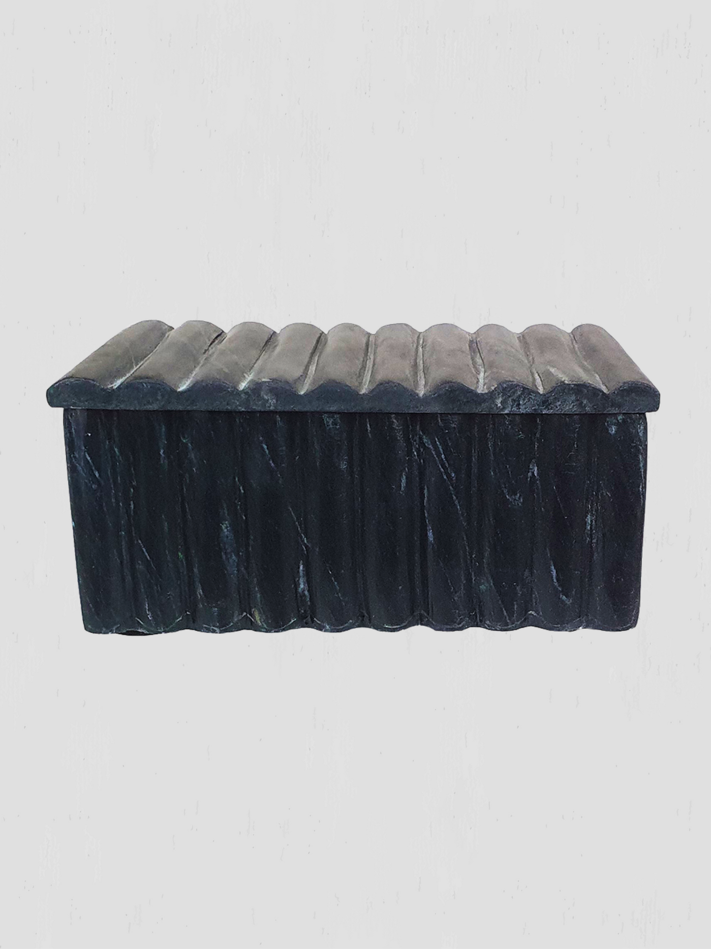 Black Marble Lidded Box