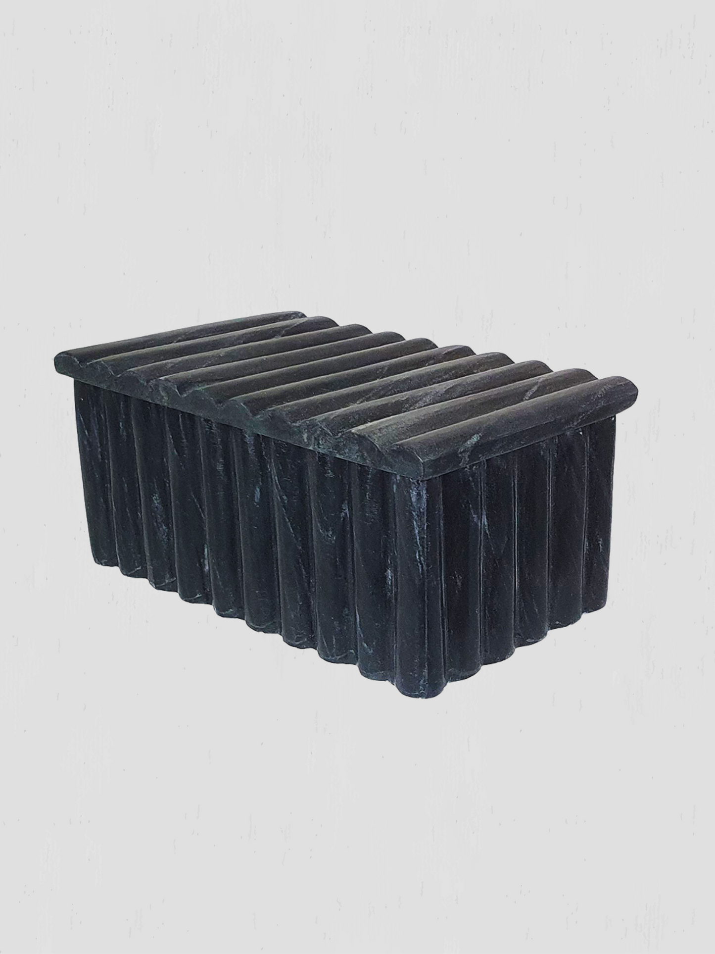 Black Marble Lidded Box