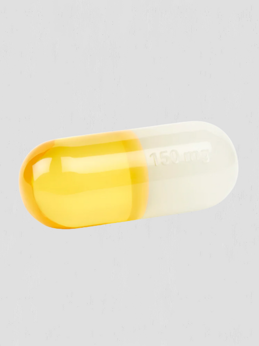 Jonathan Adler Small Acrylic Pill Yellow