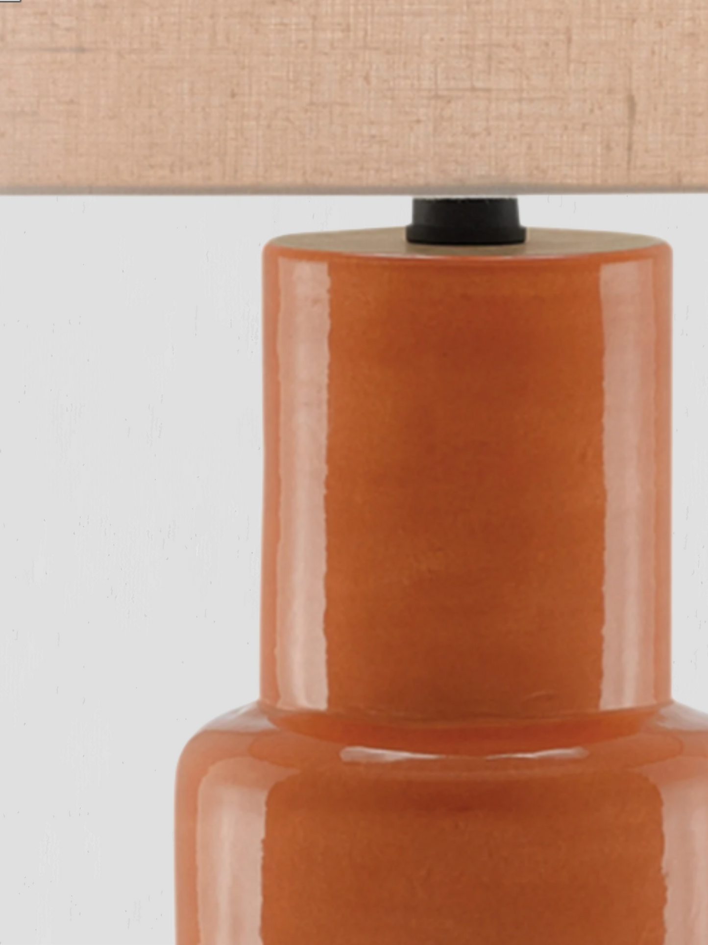 Janeen Orange Terracotta Table Lamp