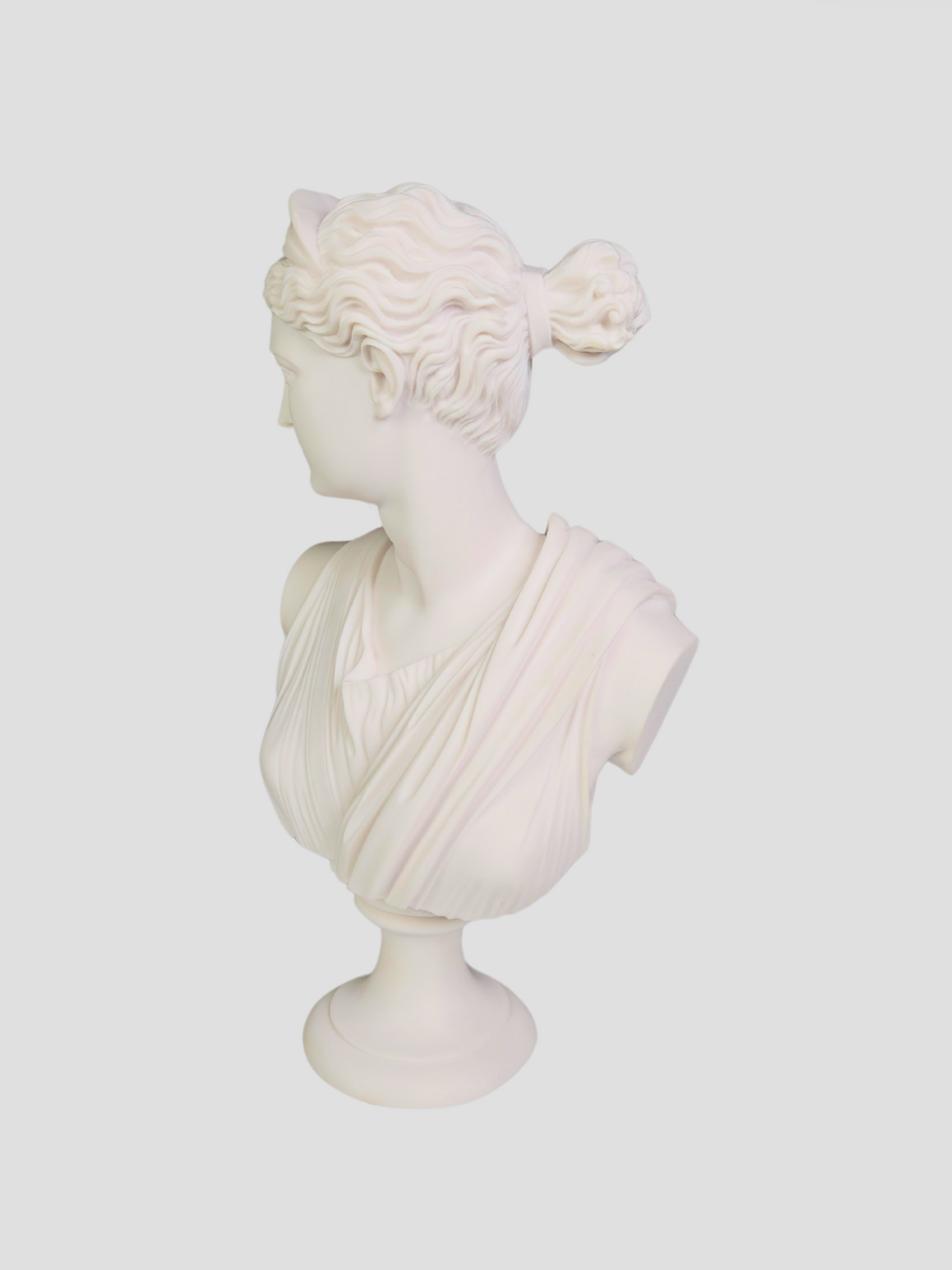 Handmade Artemis Cast Marble Bust